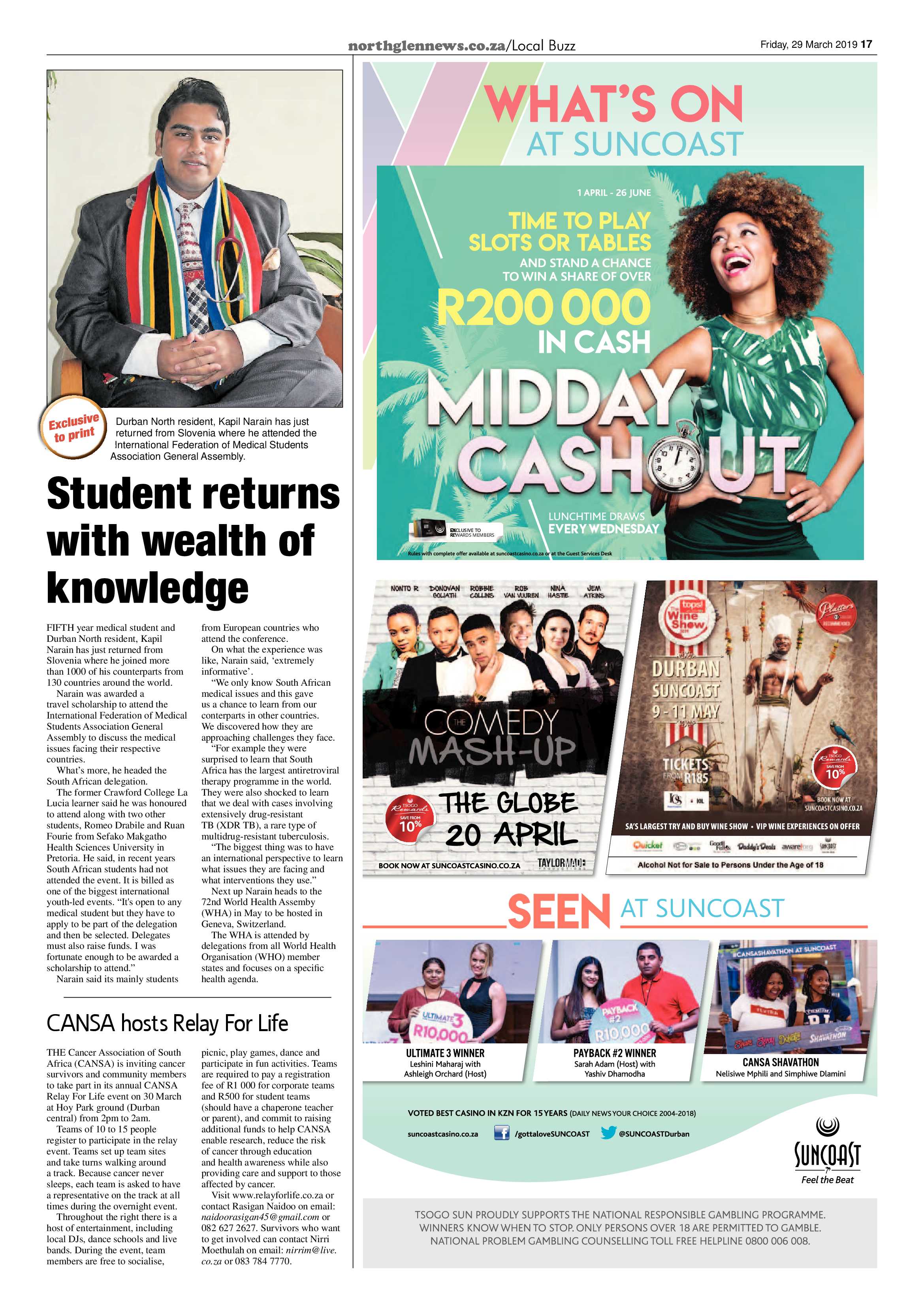 Northglen News 29 March 2019 page 17
