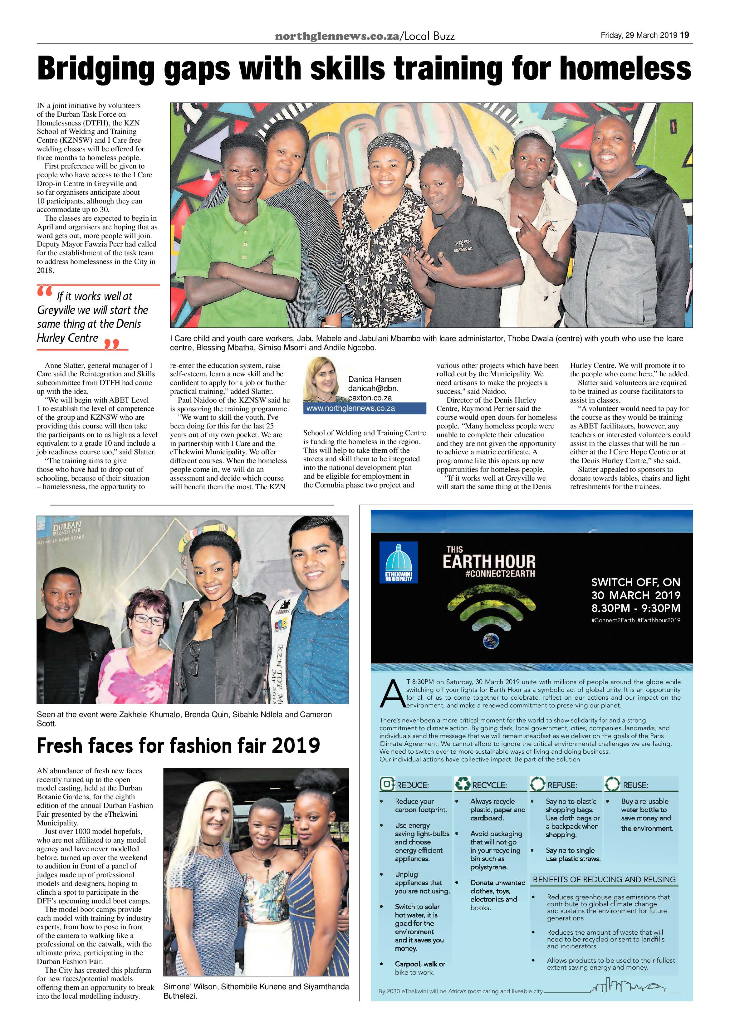 Northglen News 29 March 2019 page 19