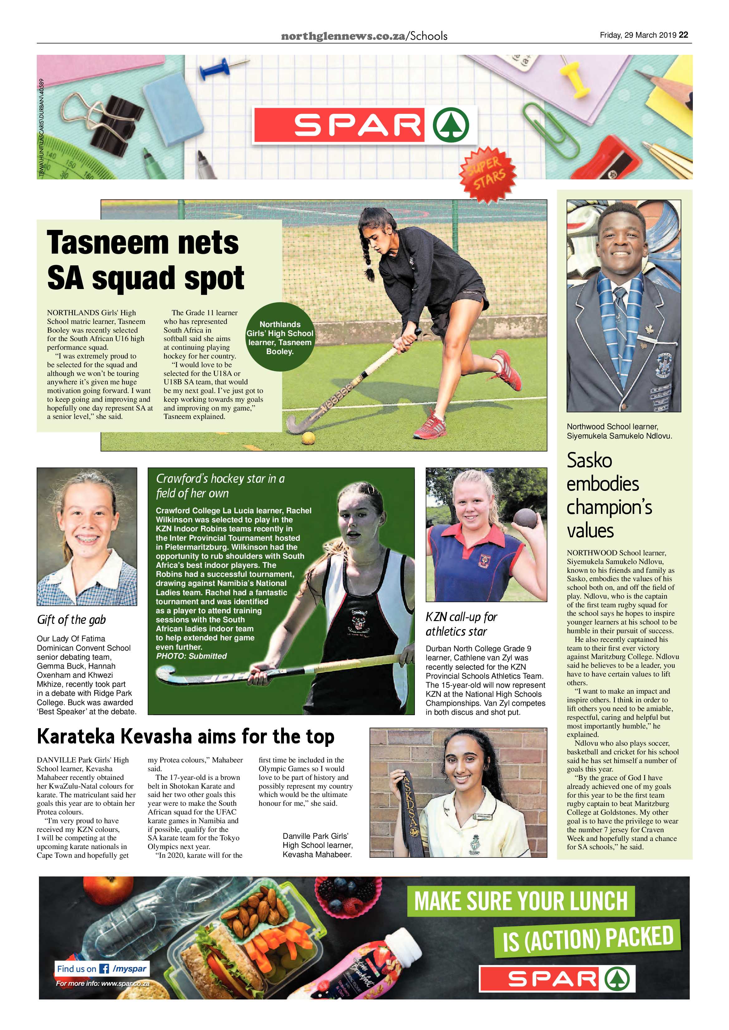 Northglen News 29 March 2019 page 22
