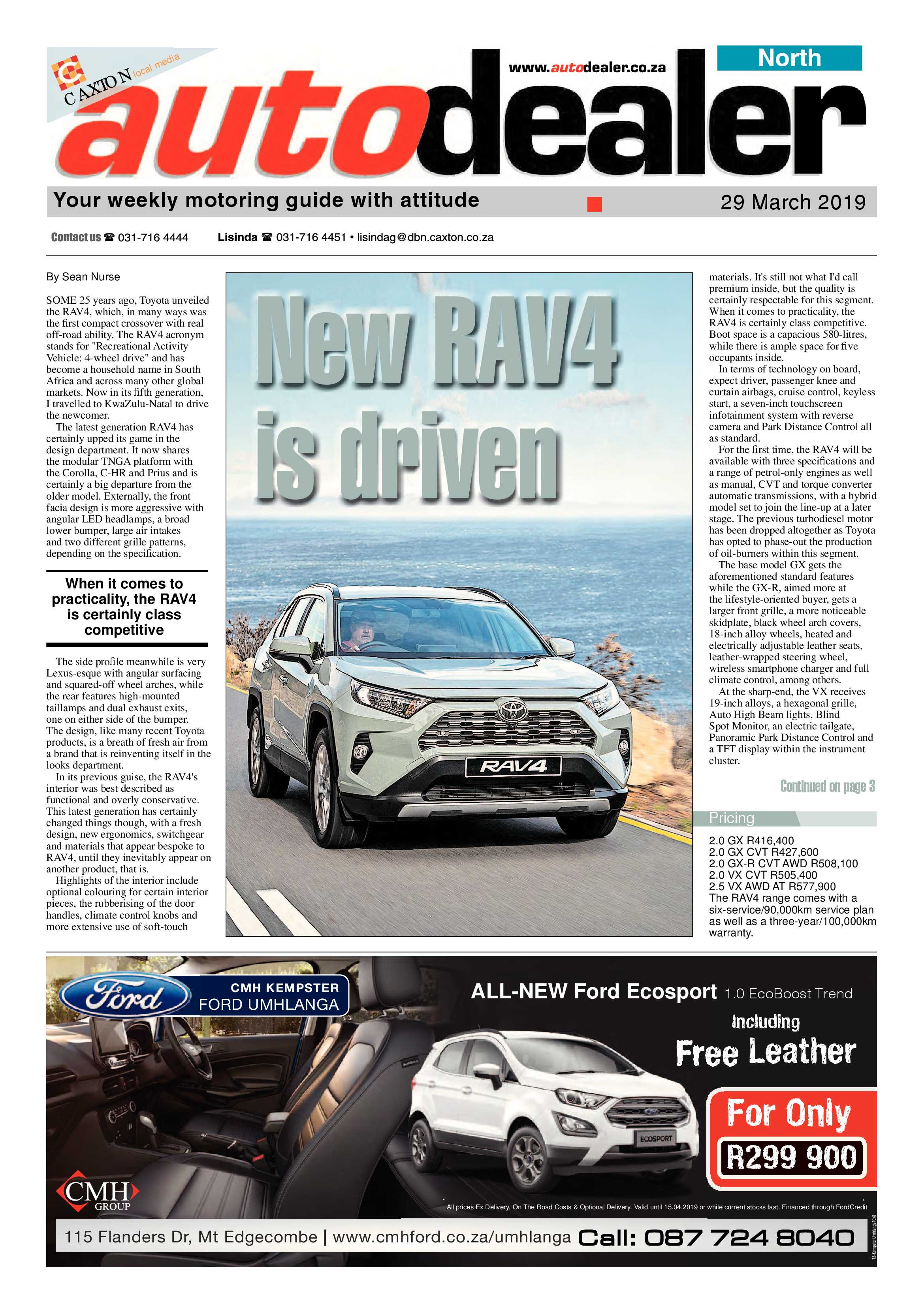 Northglen News 29 March 2019 page 25