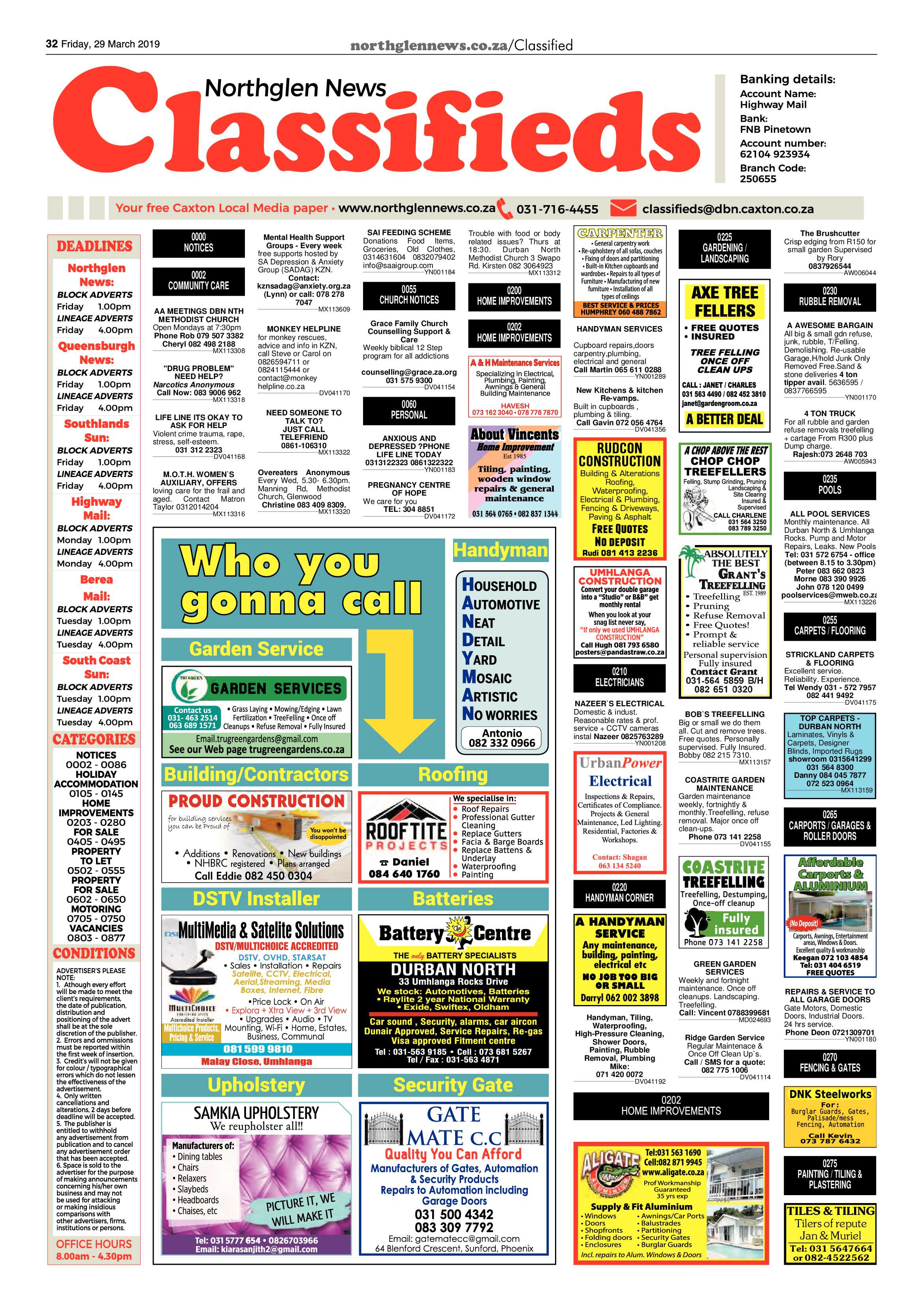Northglen News 29 March 2019 page 32