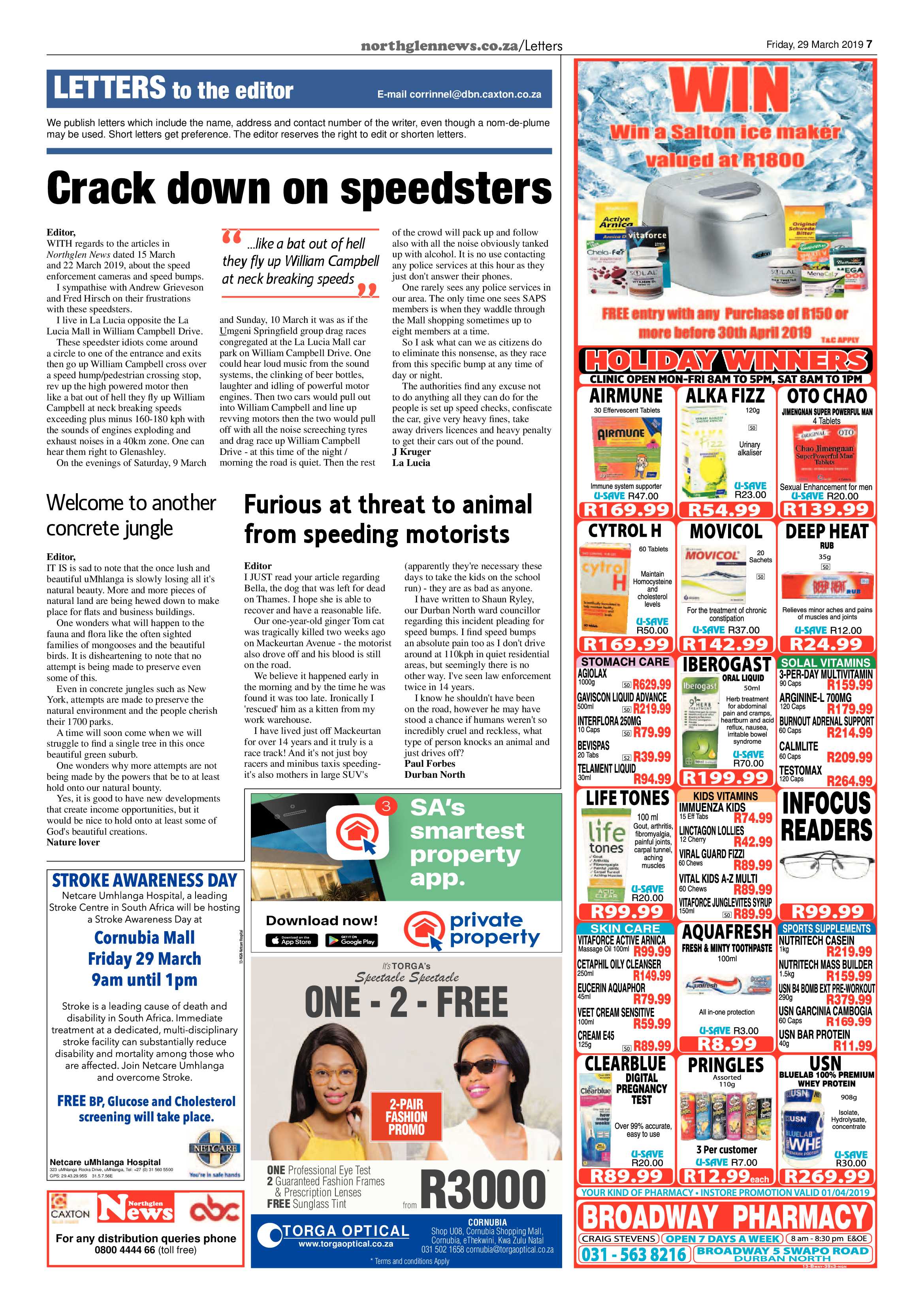 Northglen News 29 March 2019 page 7