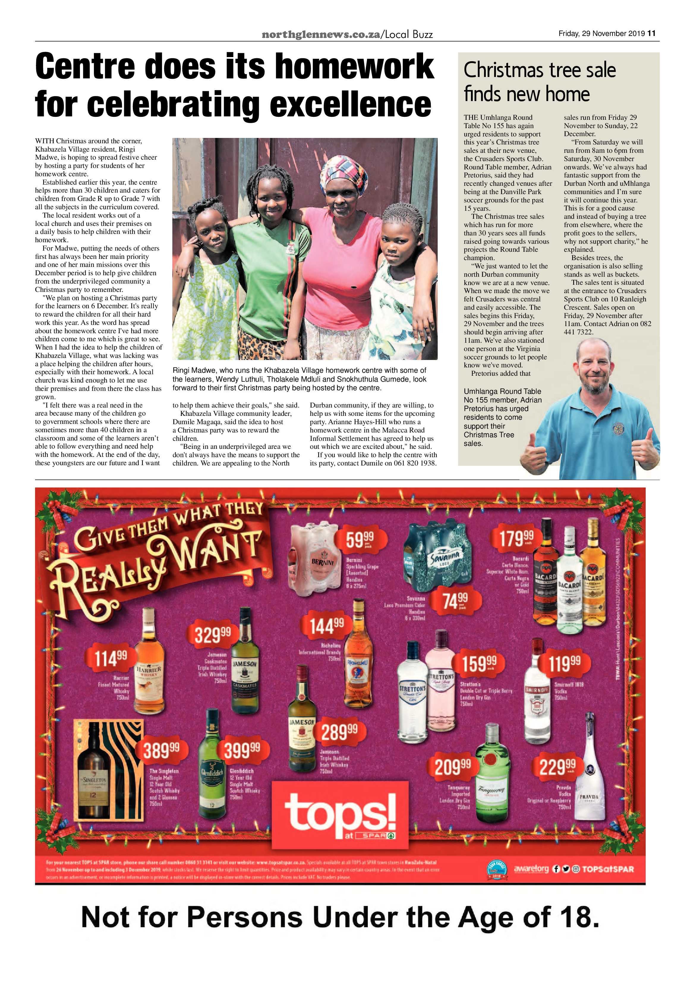 Northglen News 29 November 2019 page 11