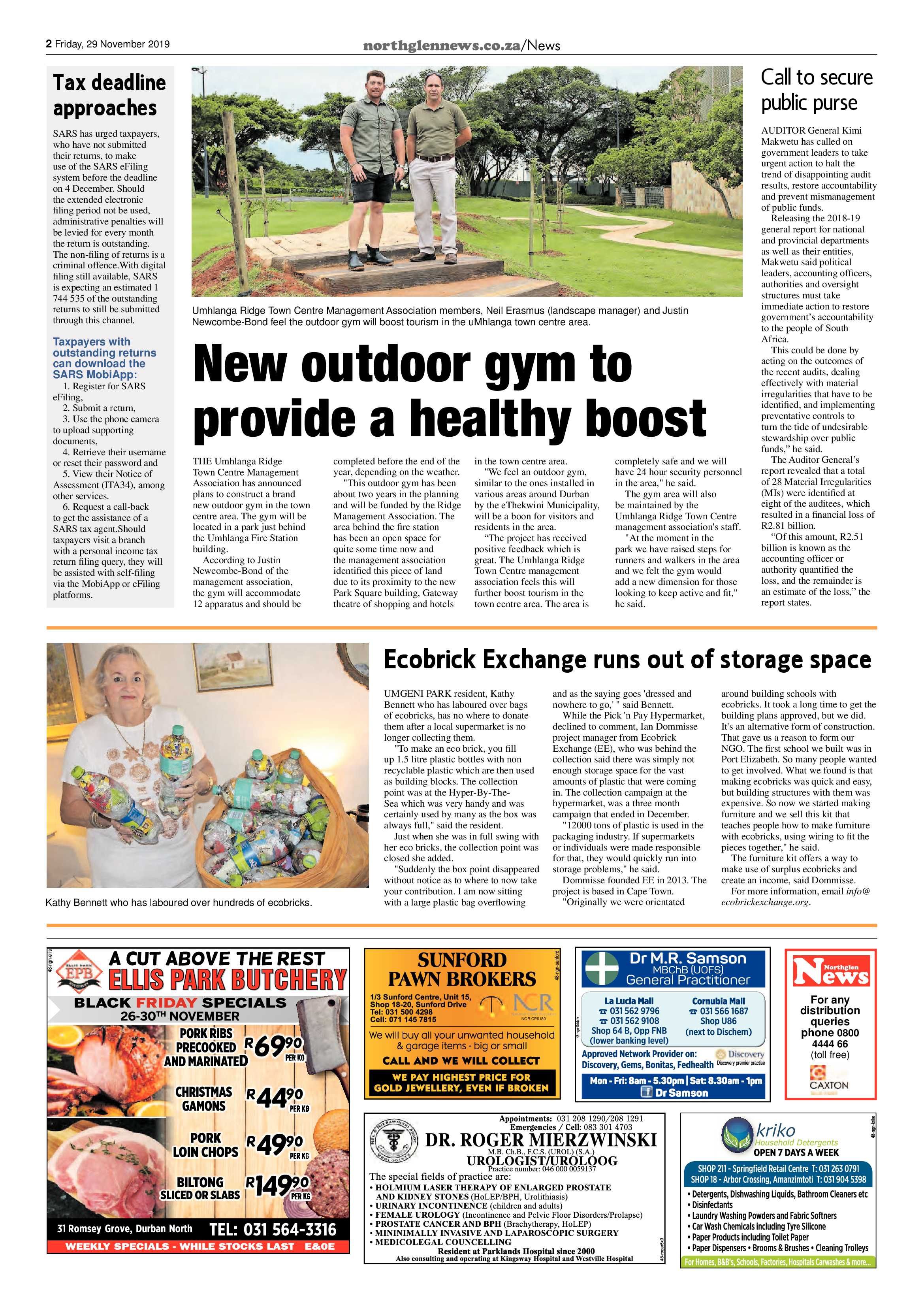 Northglen News 29 November 2019 page 2