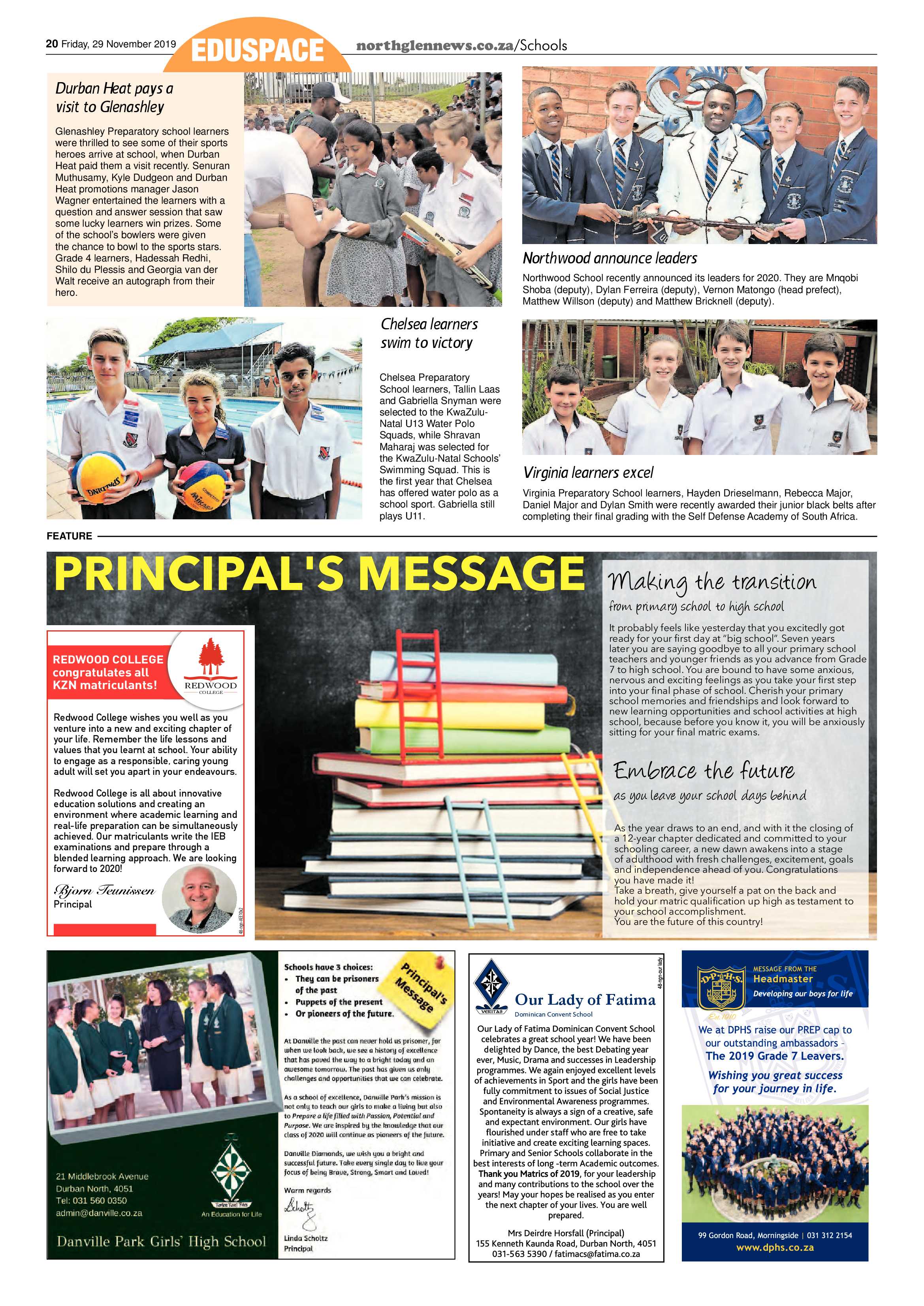 Northglen News 29 November 2019 page 20