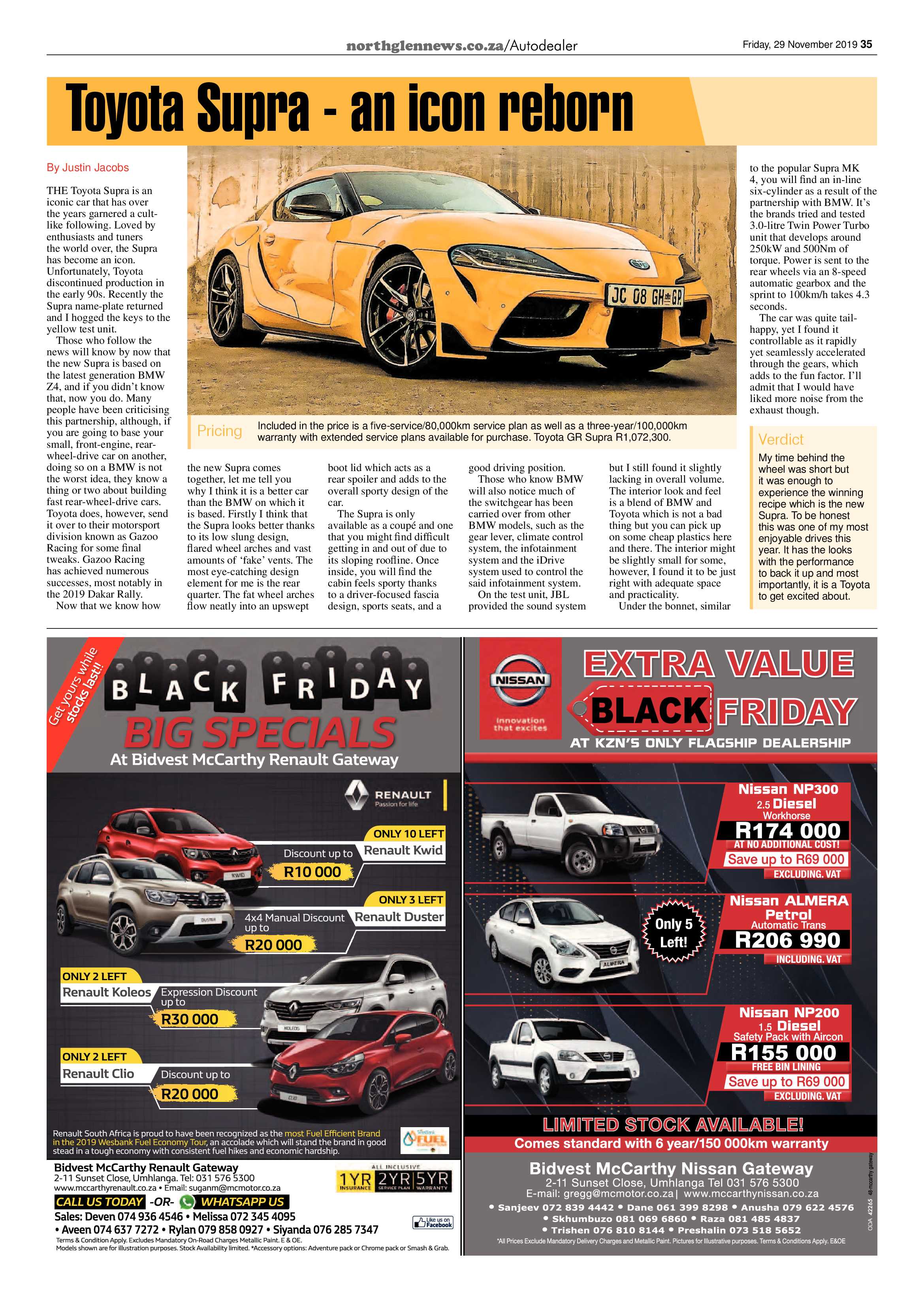 Northglen News 29 November 2019 page 35