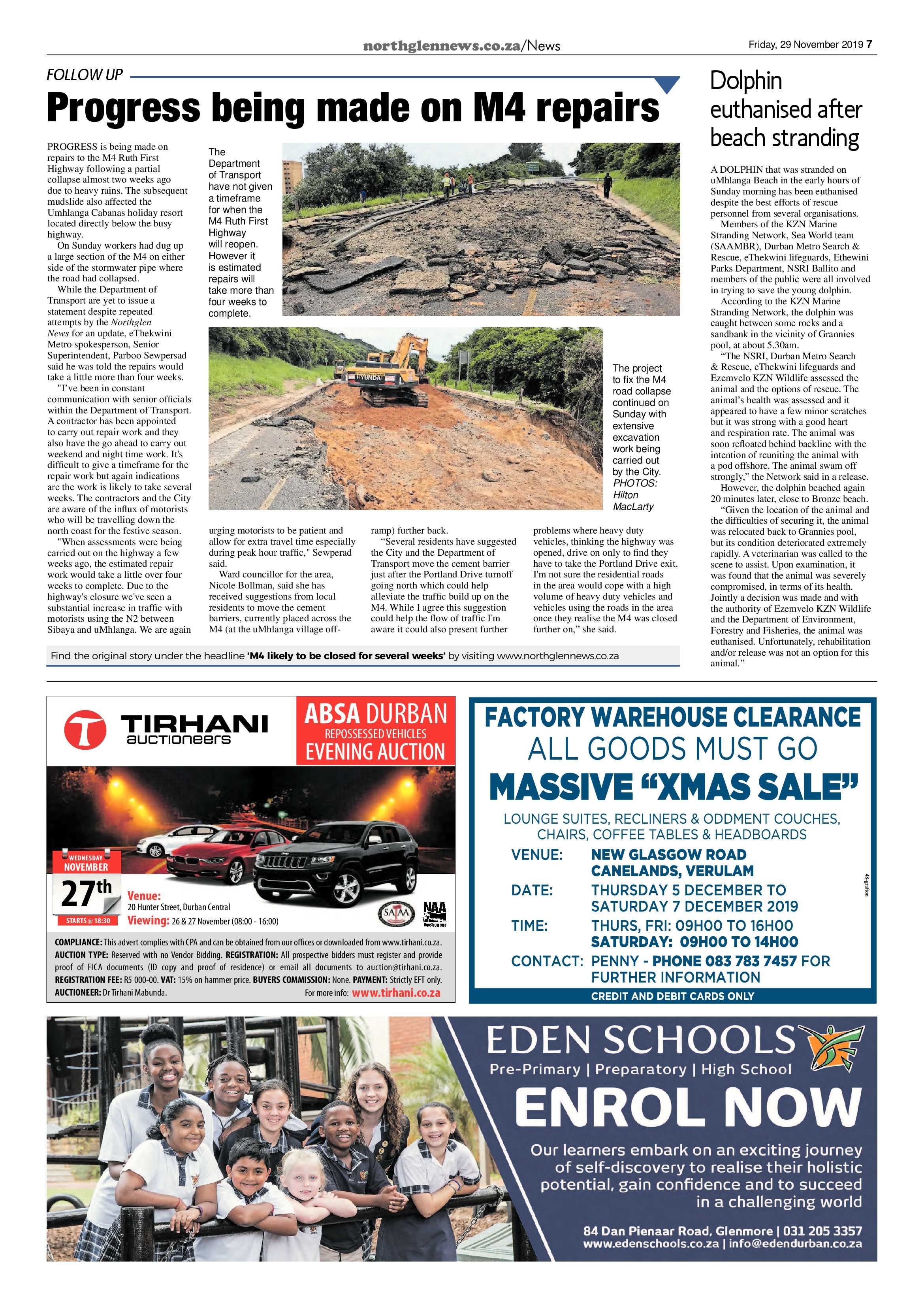 Northglen News 29 November 2019 page 7