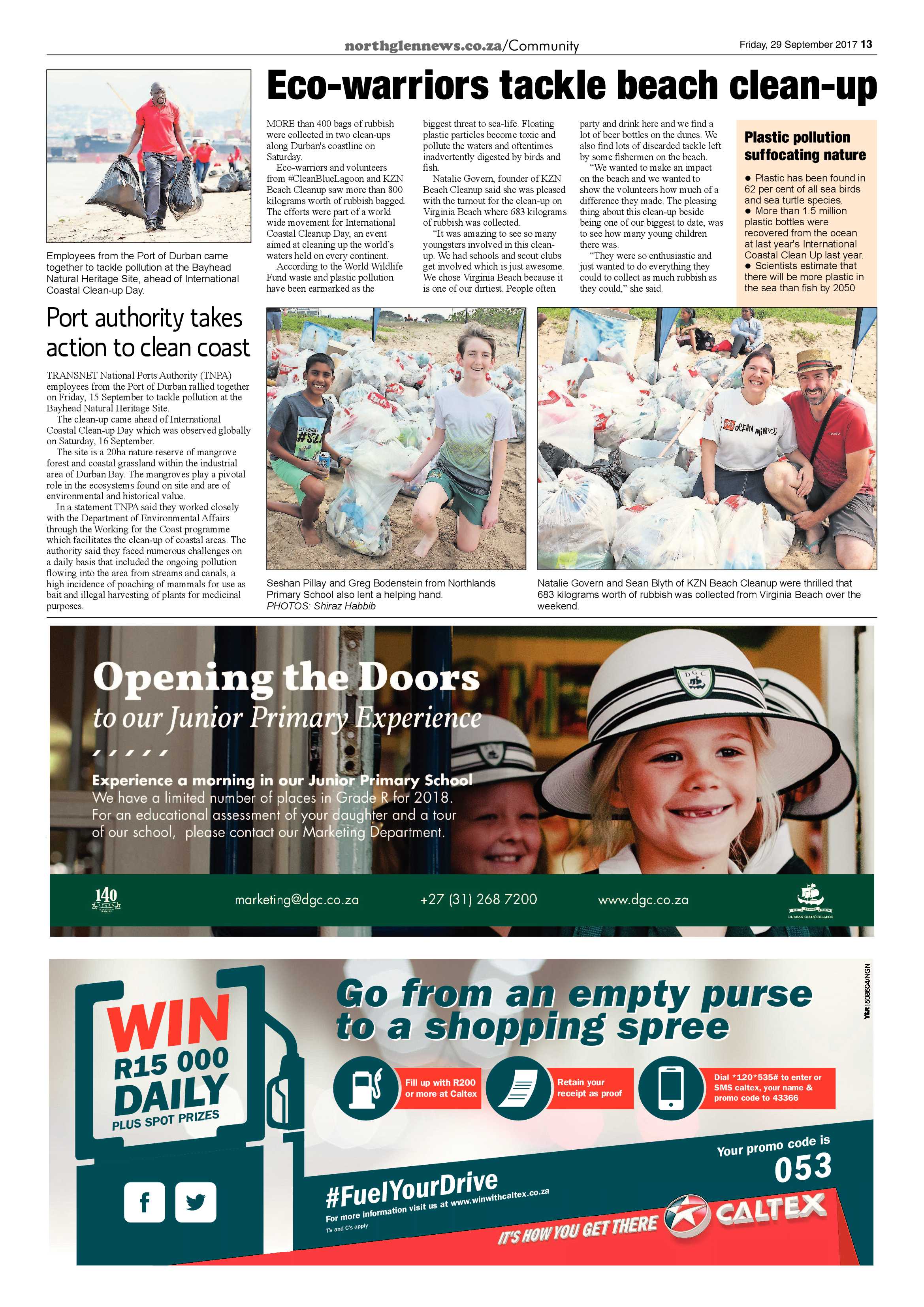 Northglen News 29 September 2017 page 13