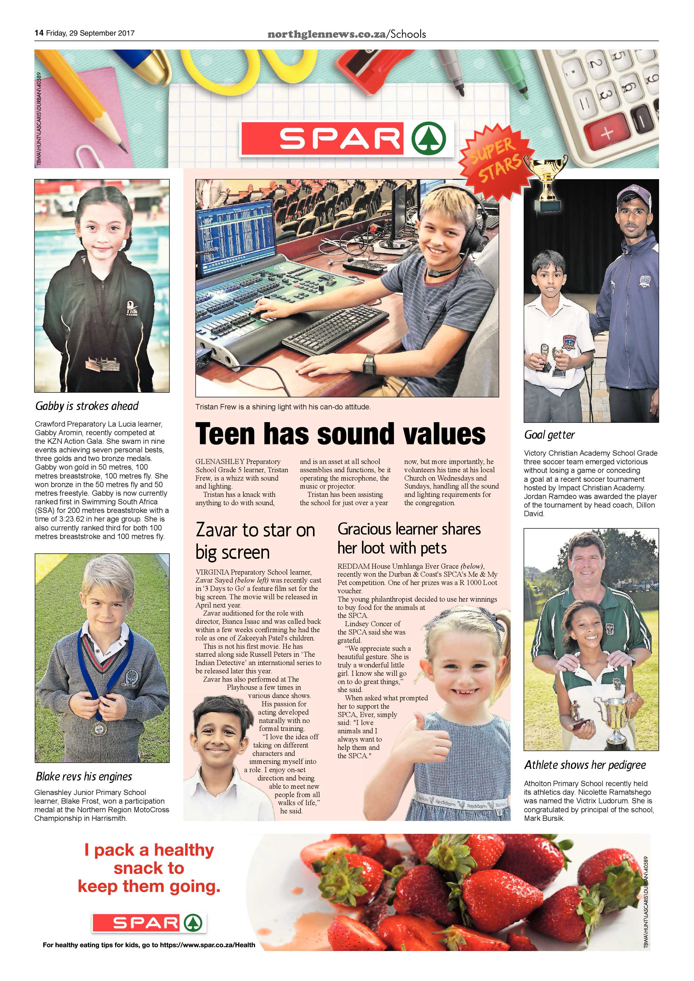 Northglen News 29 September 2017 page 14