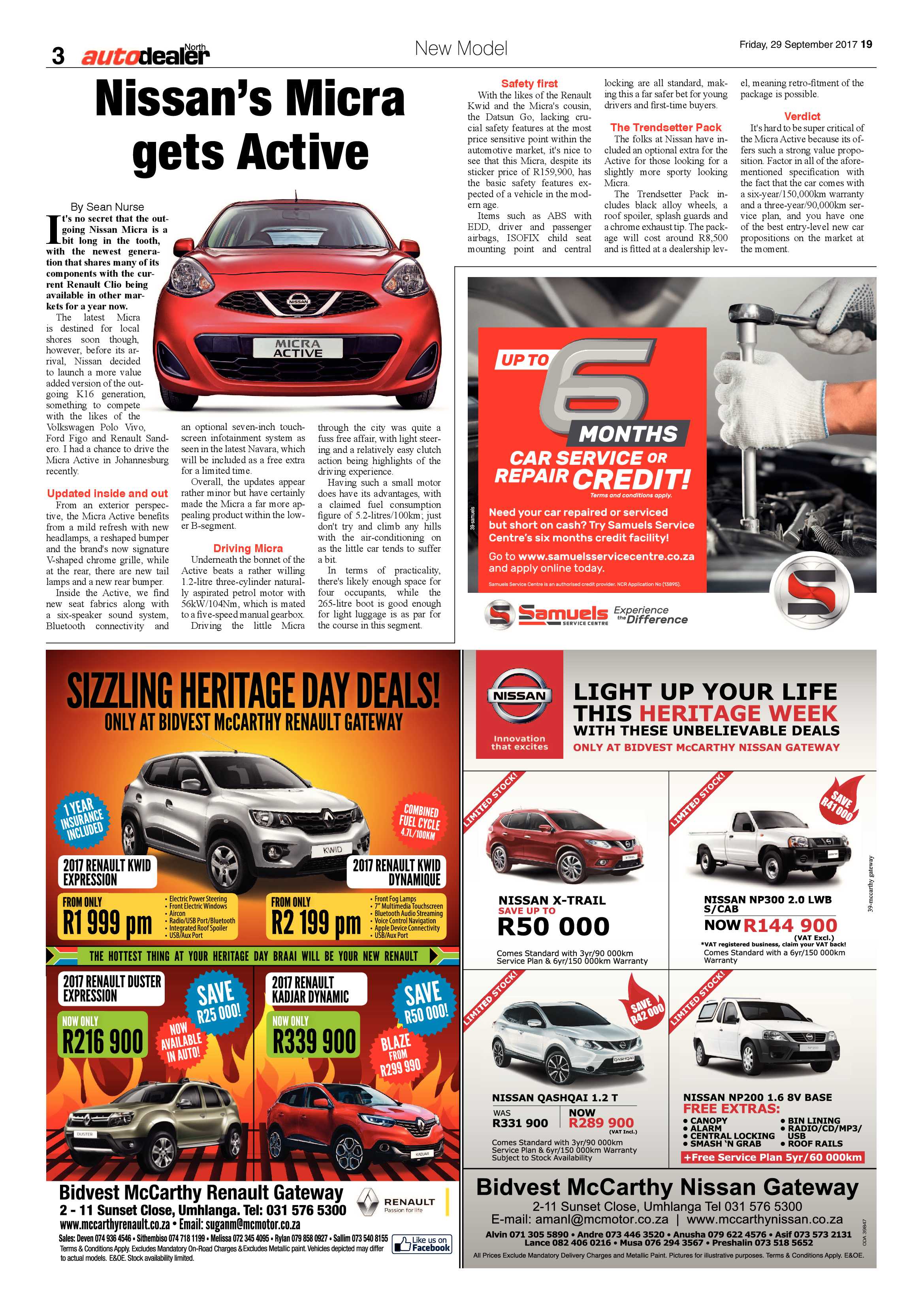 Northglen News 29 September 2017 page 19