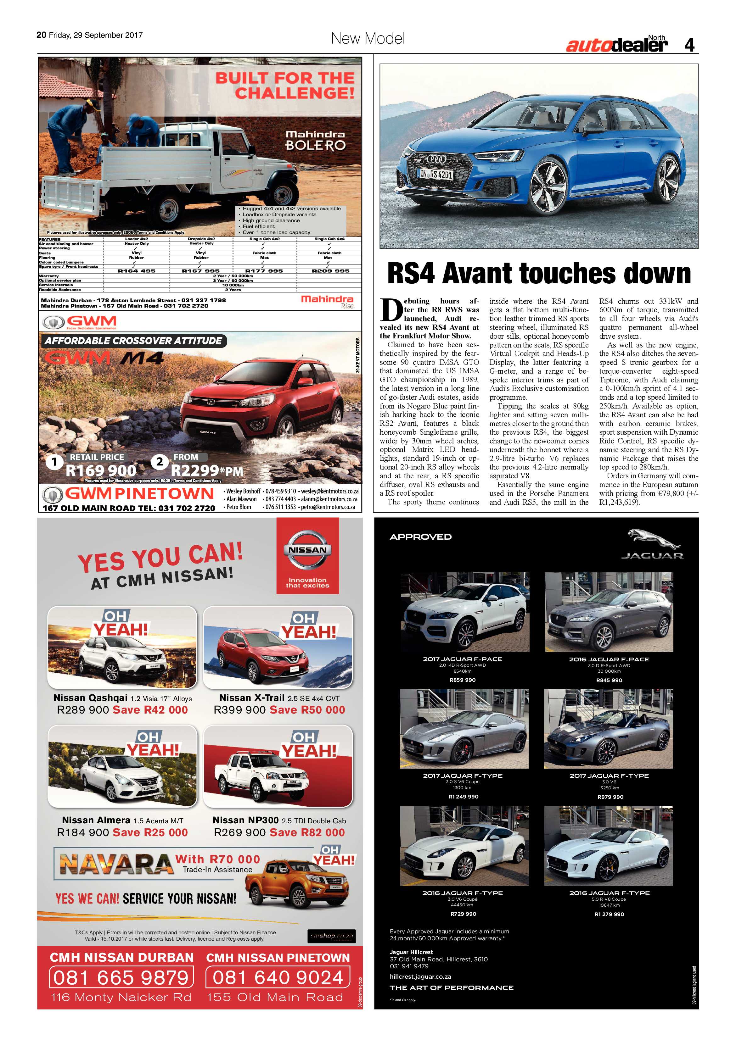 Northglen News 29 September 2017 page 20