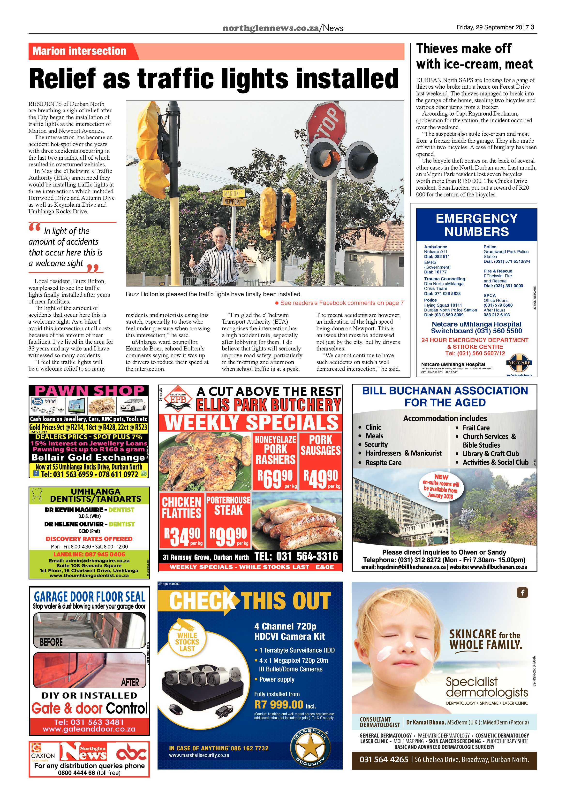 Northglen News 29 September 2017 page 3