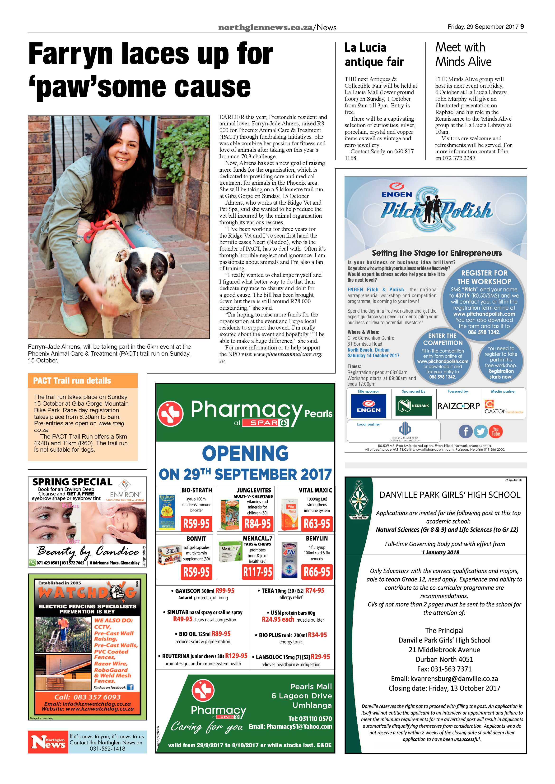 Northglen News 29 September 2017 page 9