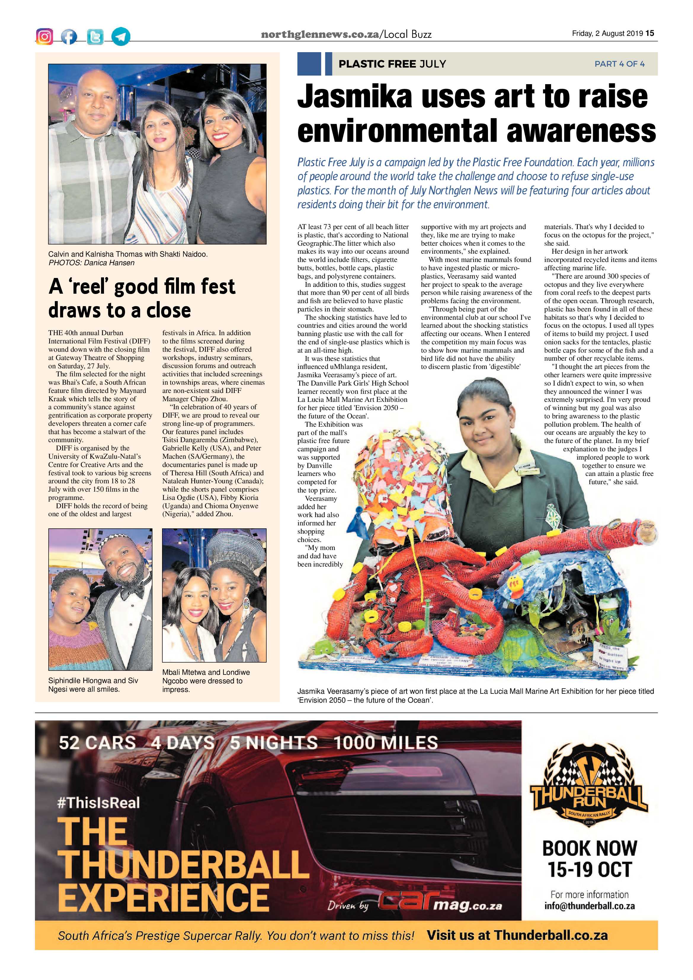 Northglen News 2 August 2019 page 15