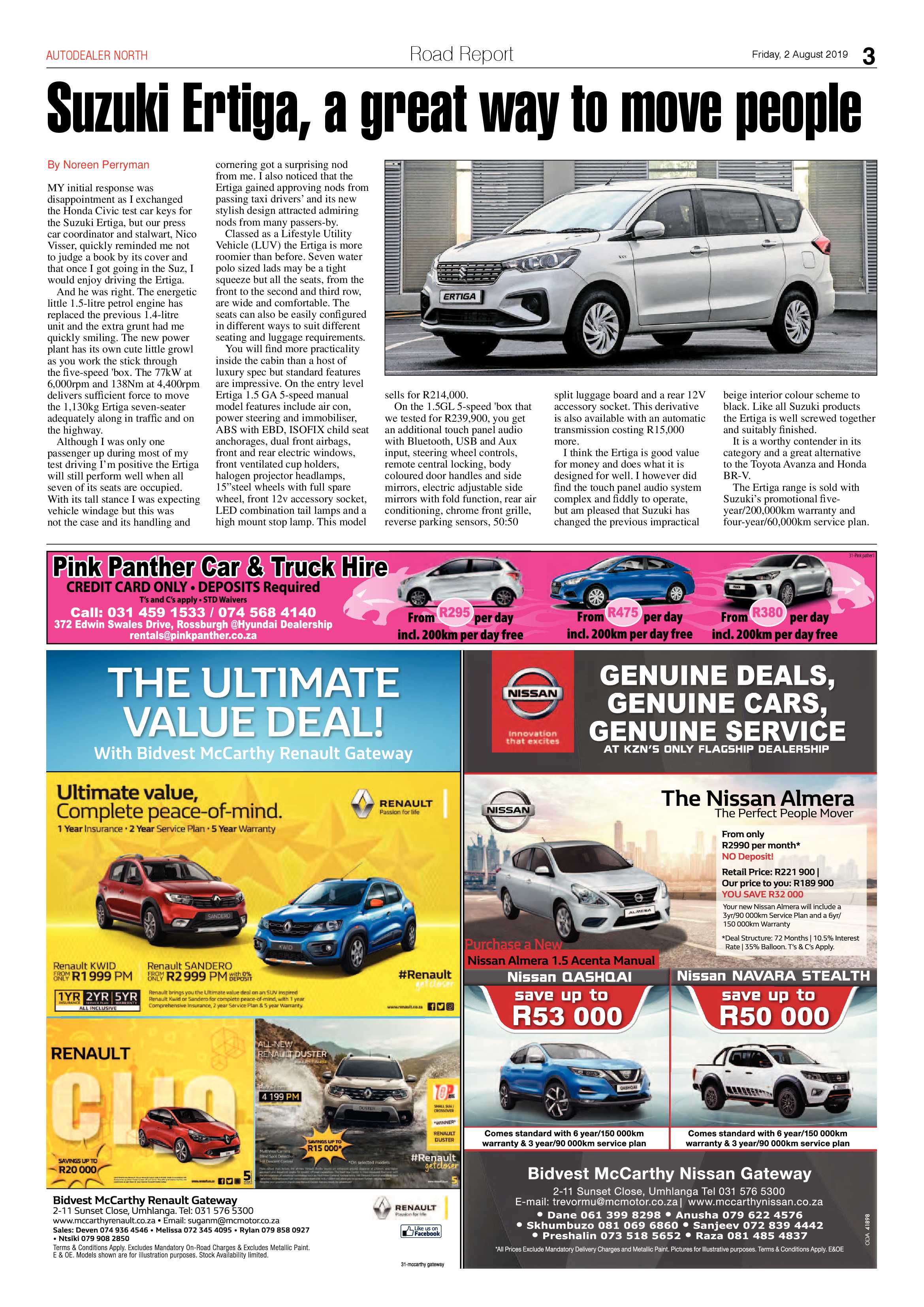 Northglen News 2 August 2019 page 19