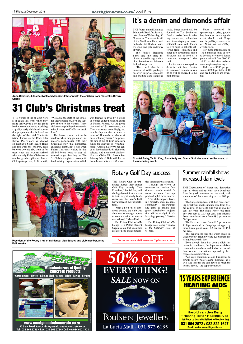 Northglen News 2 December 2016 page 14