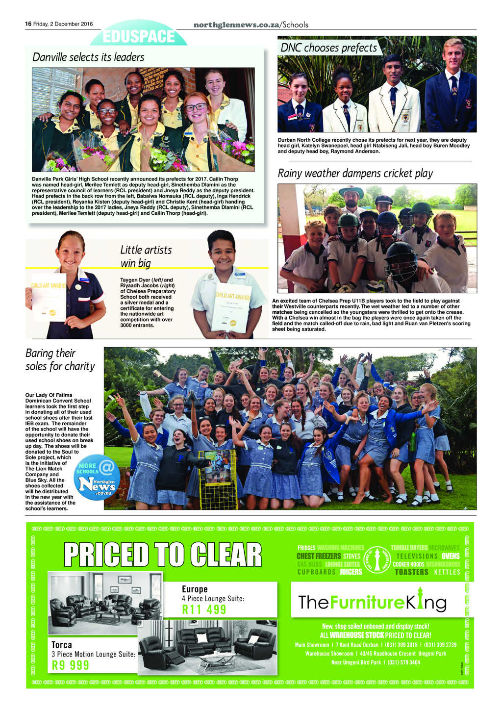 Northglen News 2 December 2016 page 16