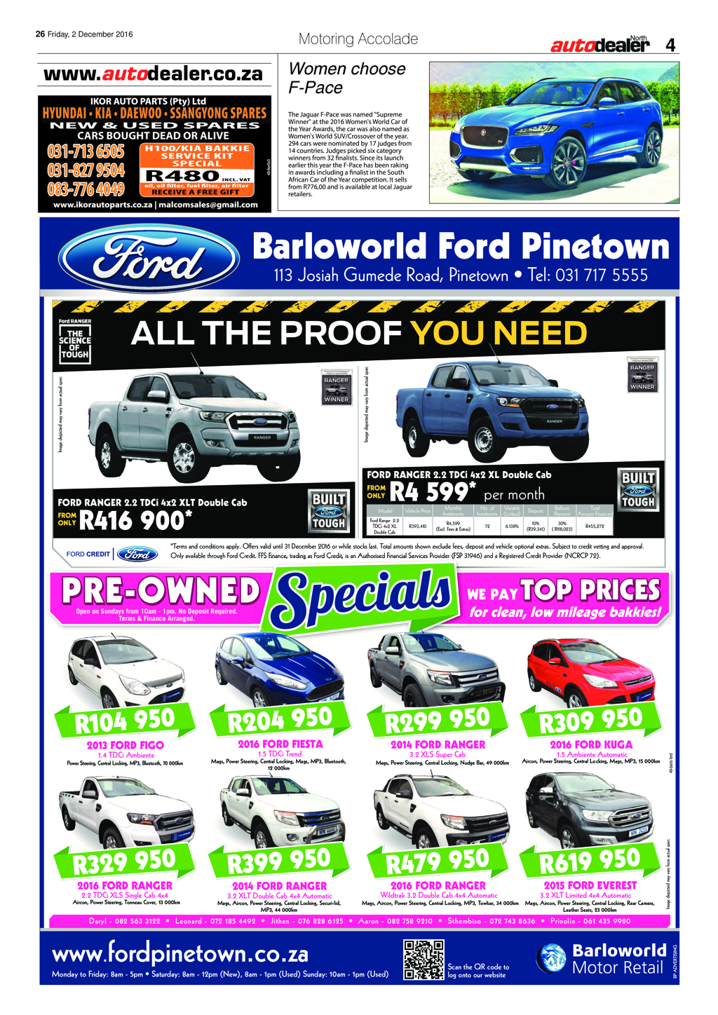 Northglen News 2 December 2016 page 26