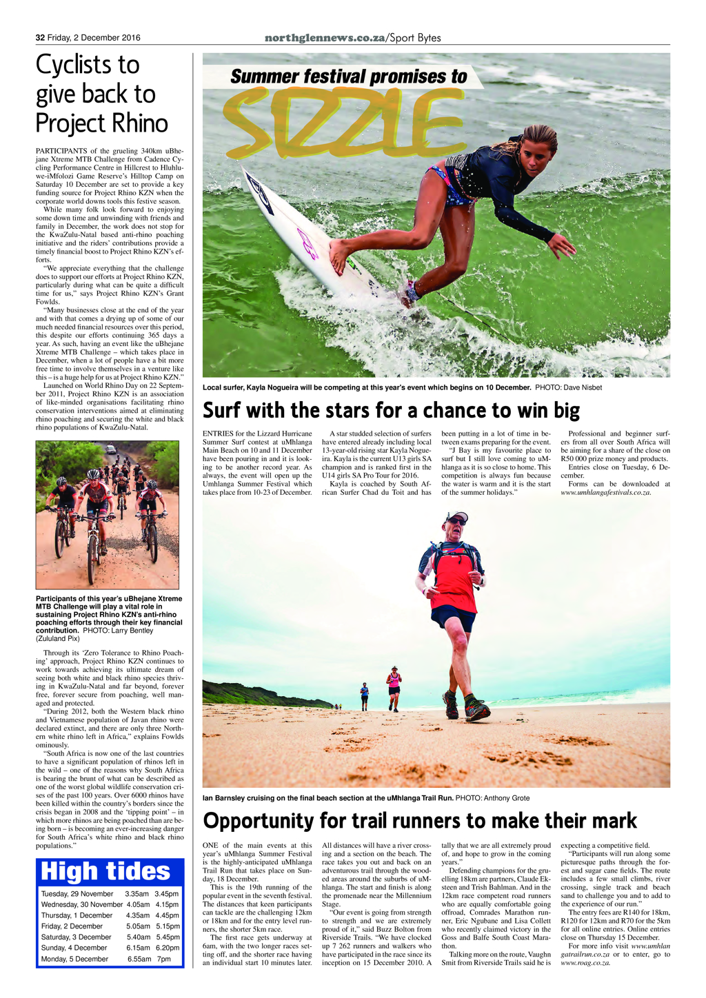 Northglen News 2 December 2016 page 32