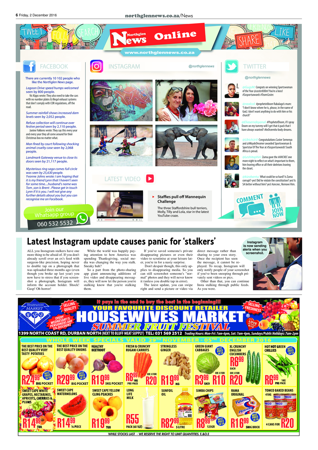 Northglen News 2 December 2016 page 6