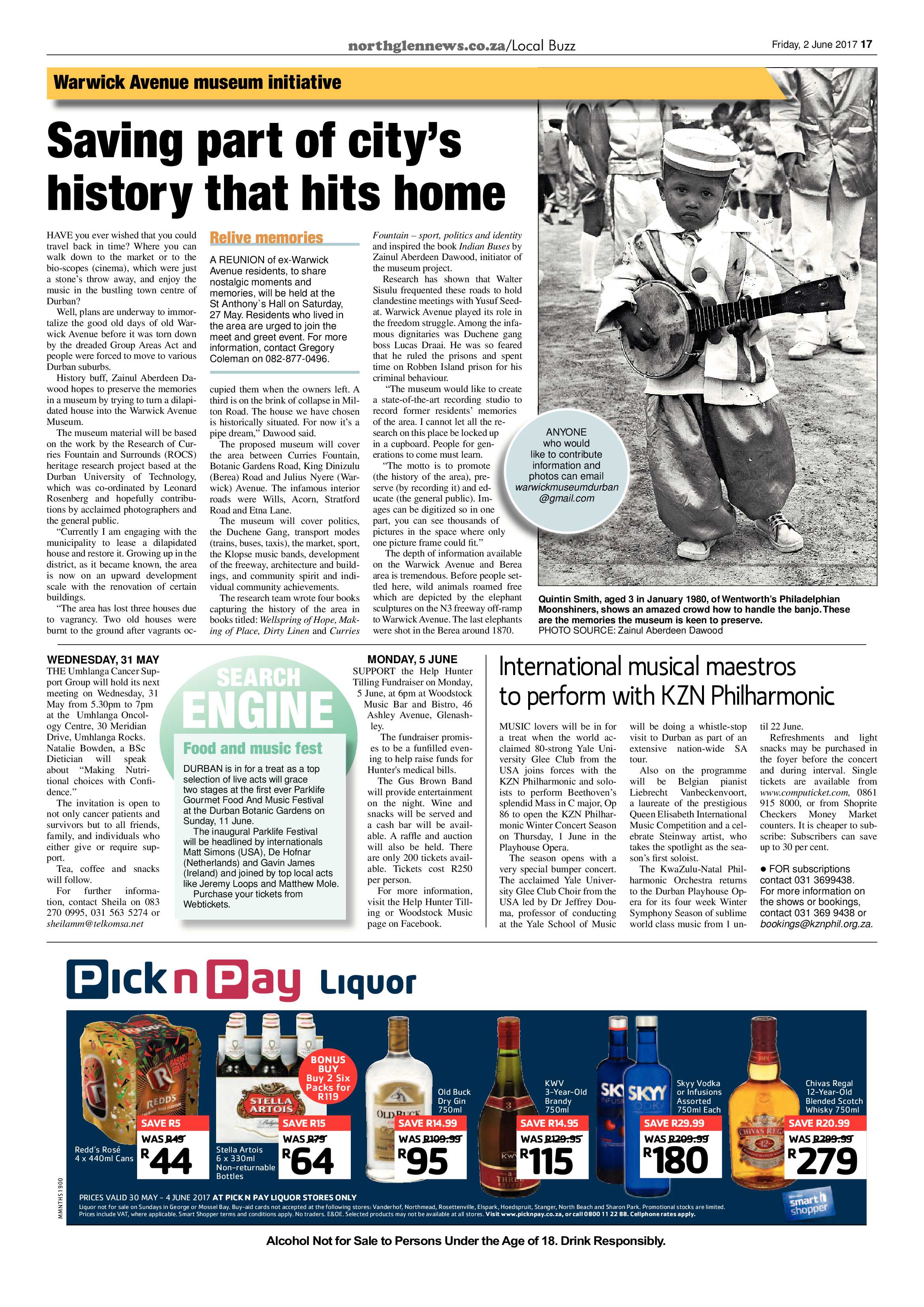 Northglen News 2 June 2017 page 17