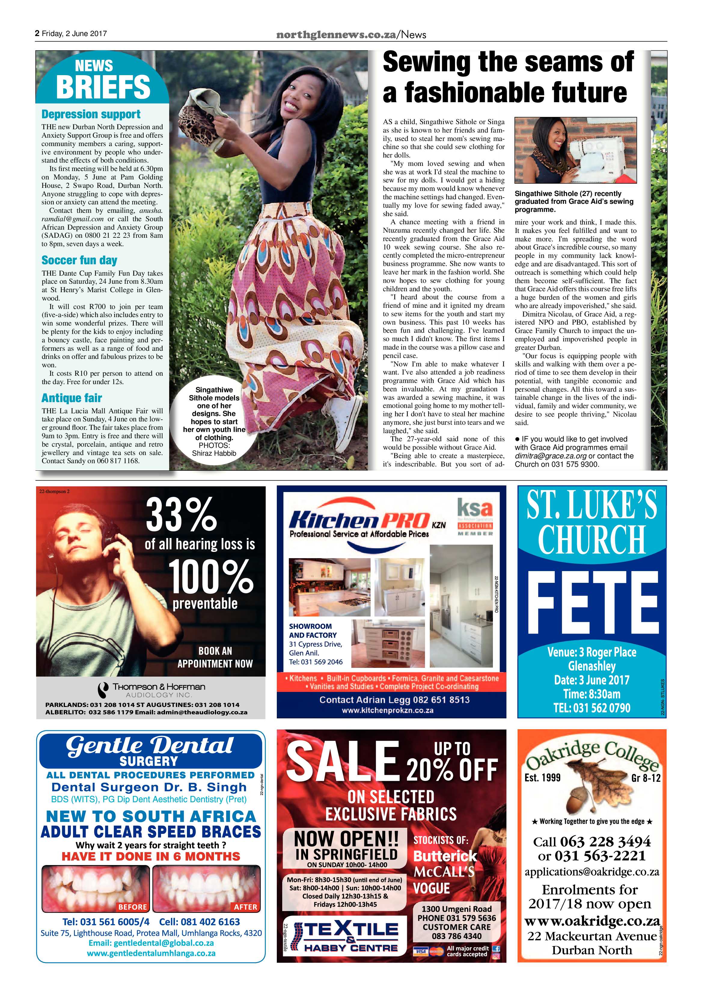 Northglen News 2 June 2017 page 2