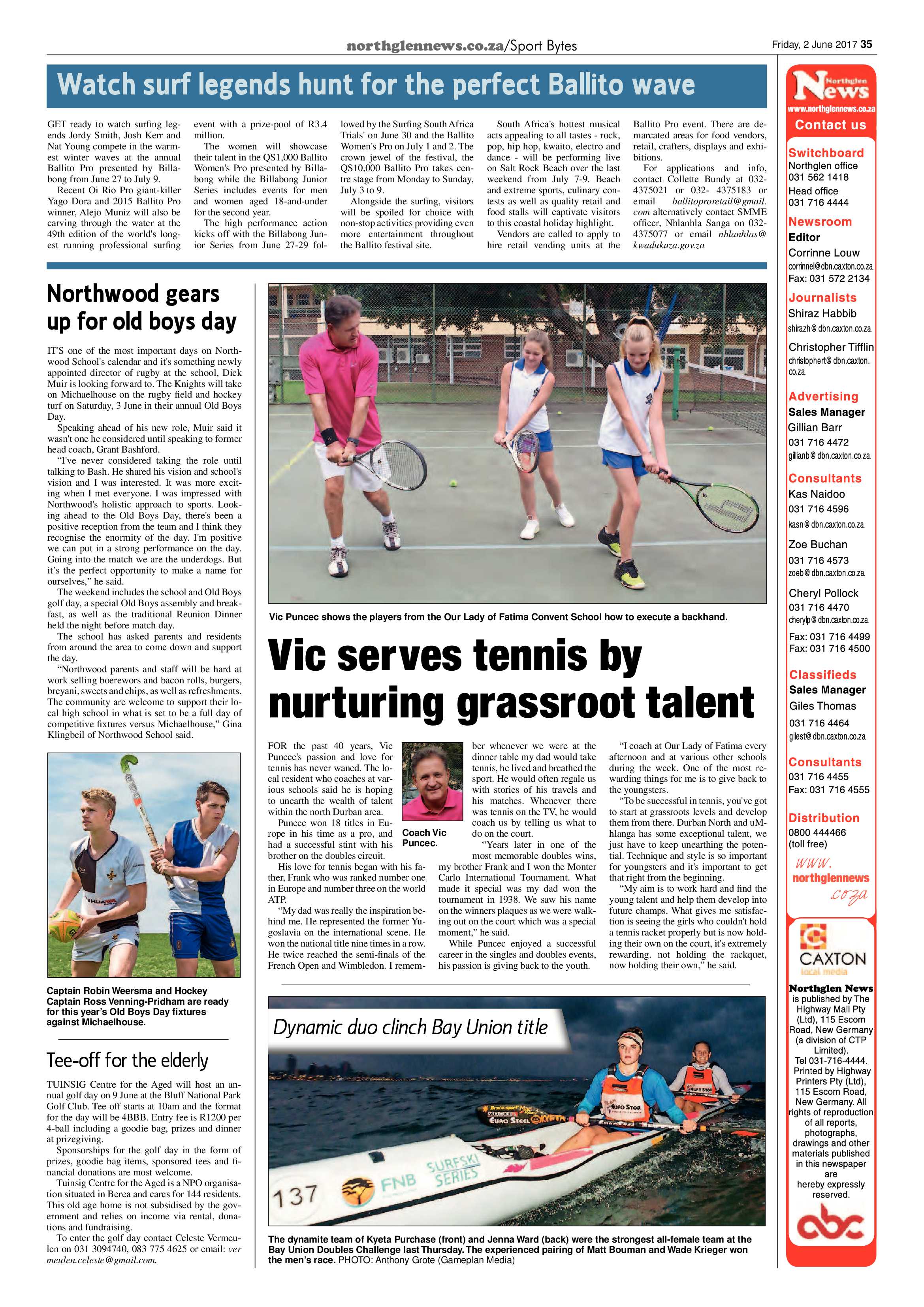 Northglen News 2 June 2017 page 33