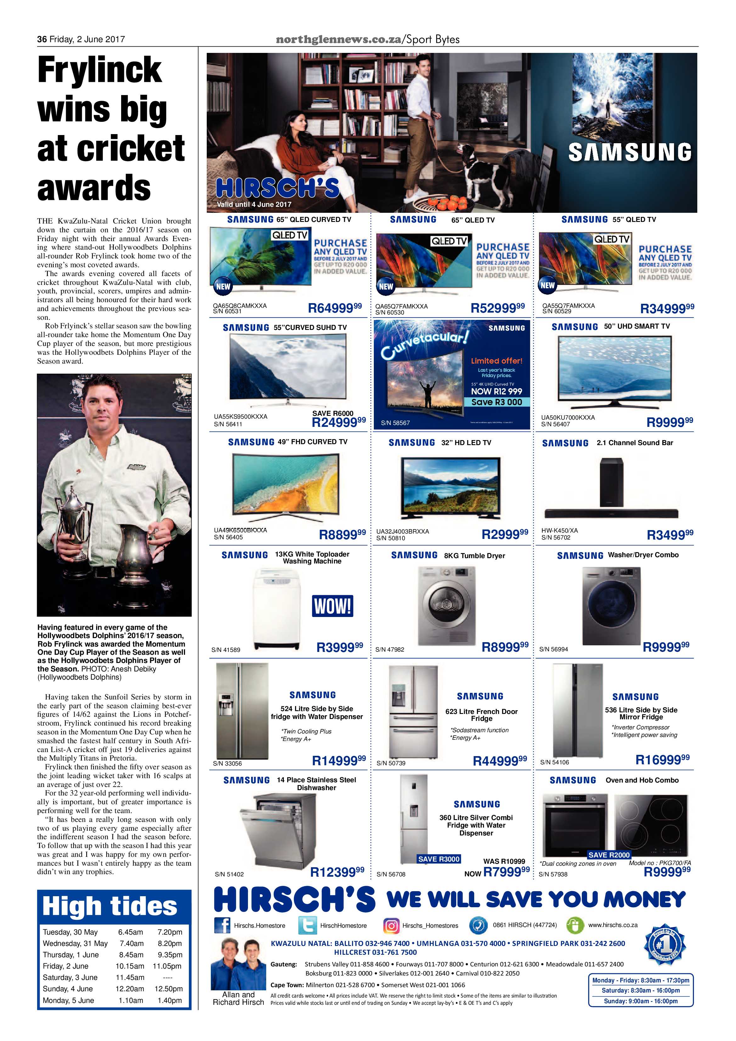 Northglen News 2 June 2017 page 34