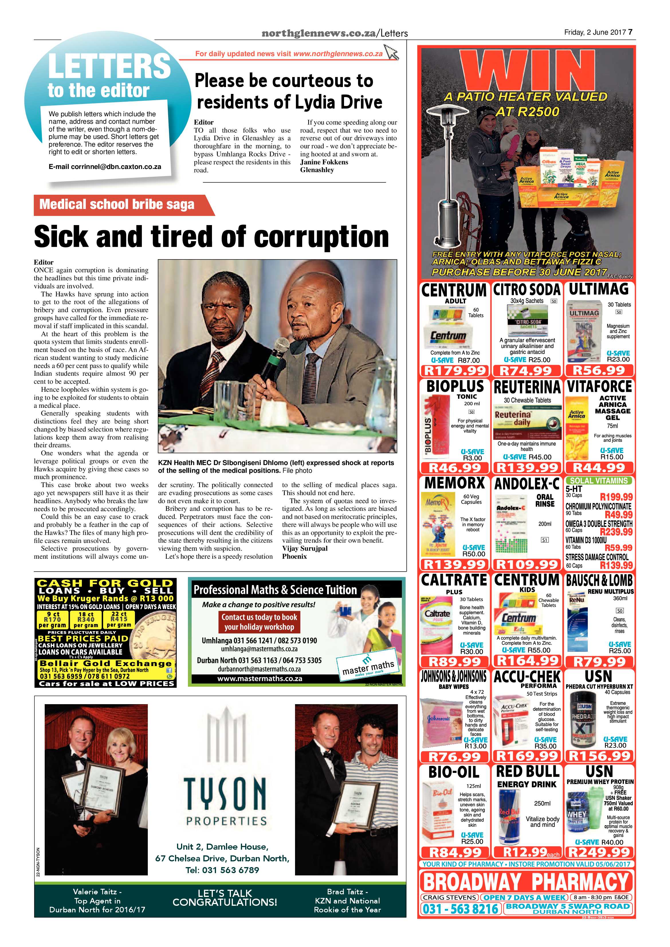 Northglen News 2 June 2017 page 7