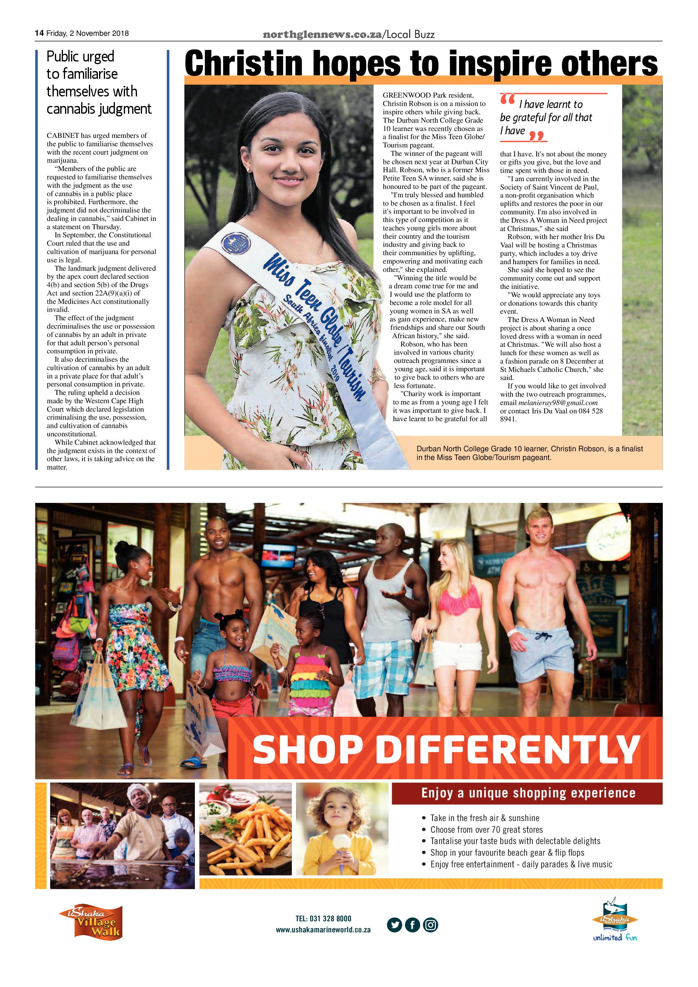 Northglen News 2 November 2018 page 14