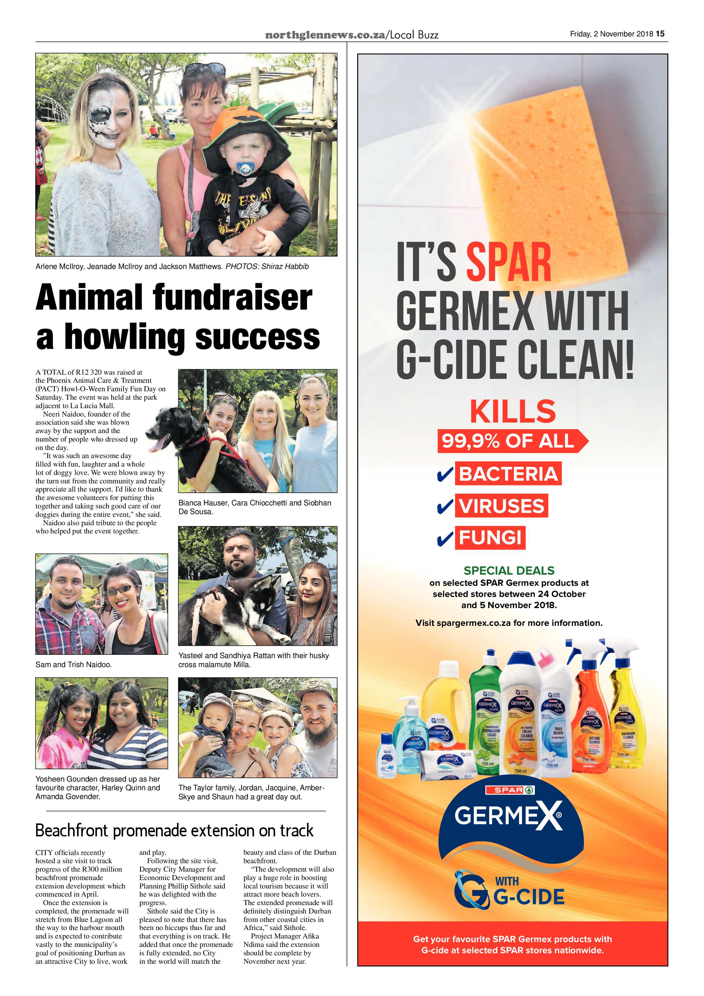 Northglen News 2 November 2018 page 15