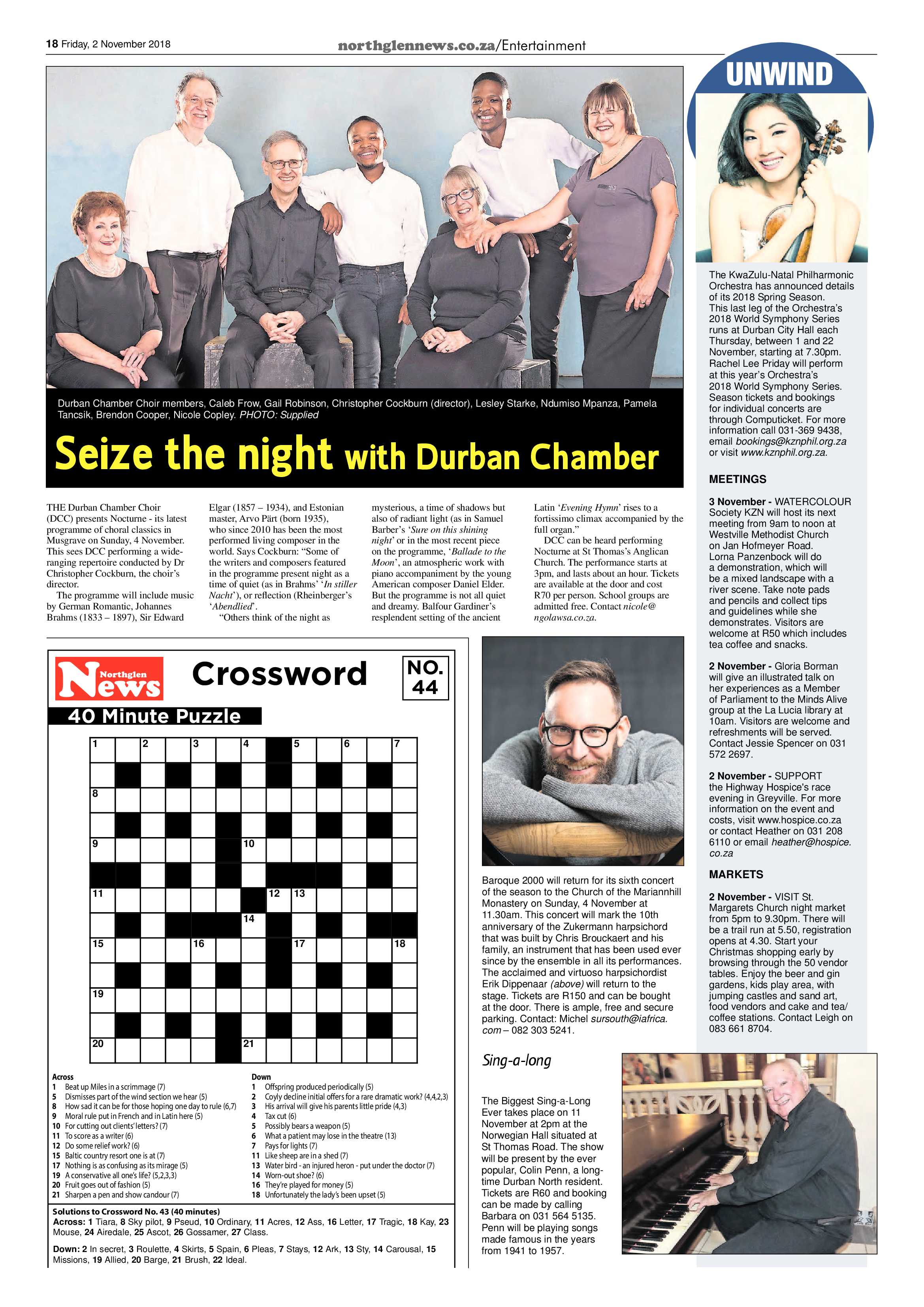 Northglen News 2 November 2018 page 18
