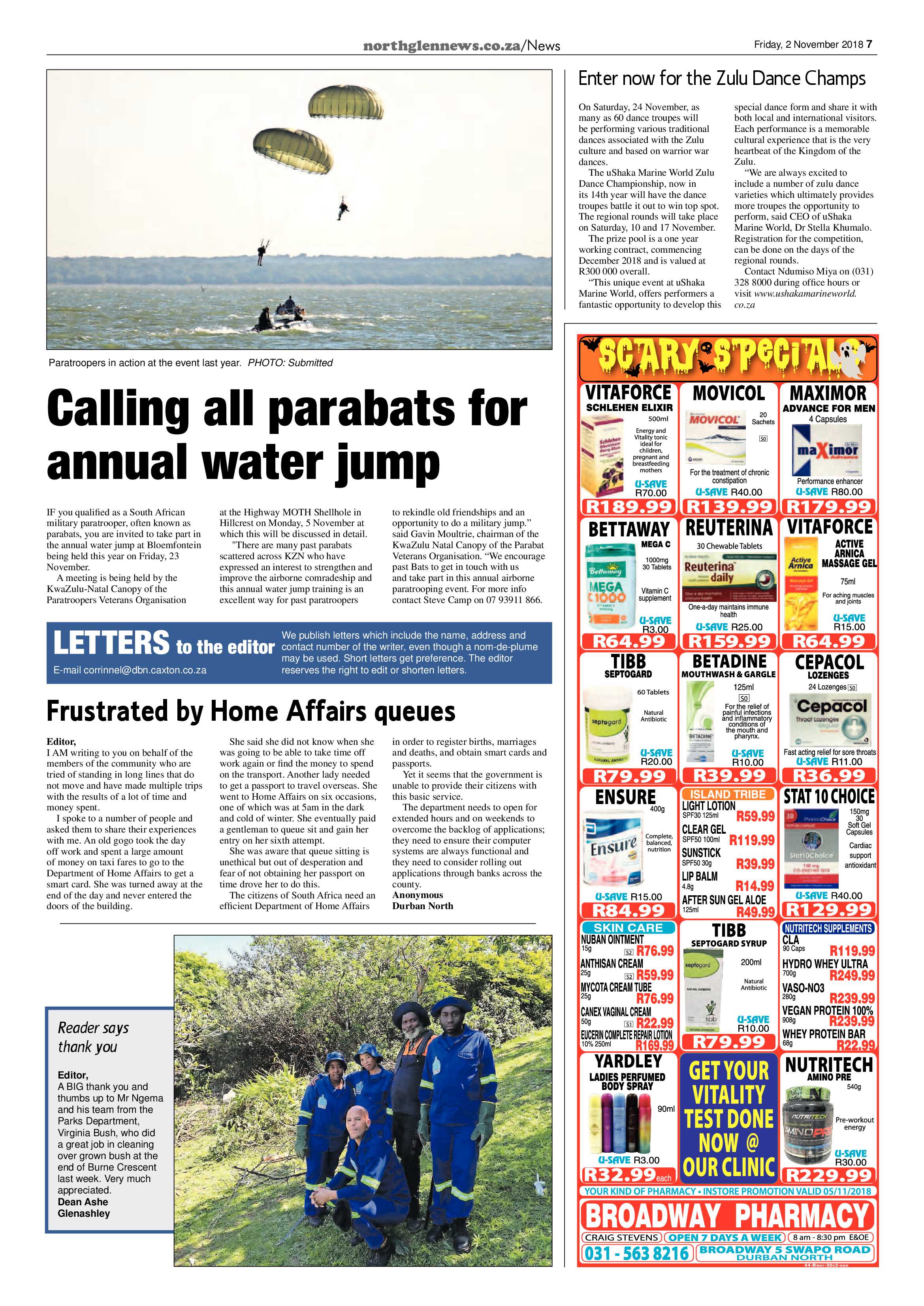 Northglen News 2 November 2018 page 7