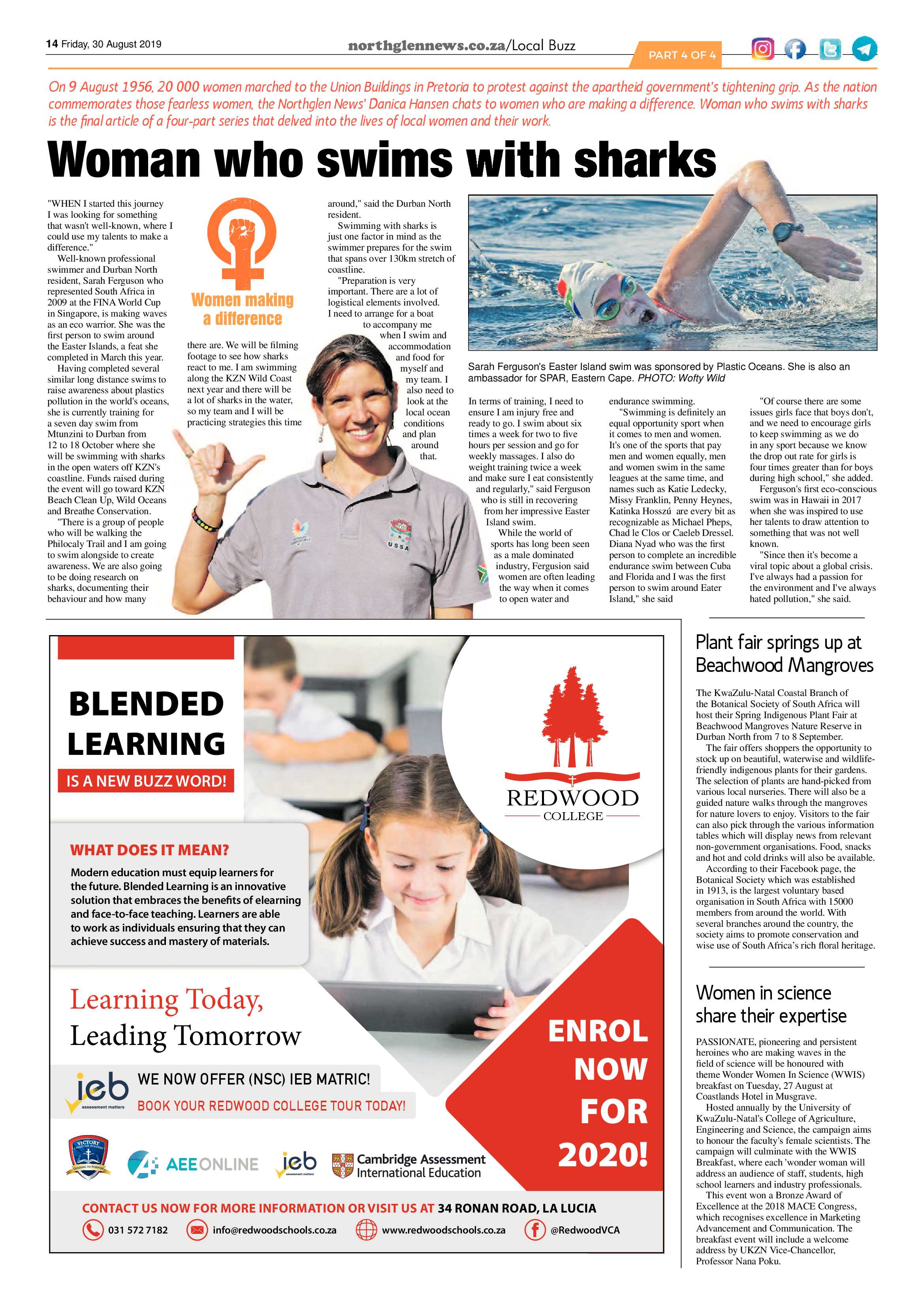 Northglen News 30 August 2019 page 14