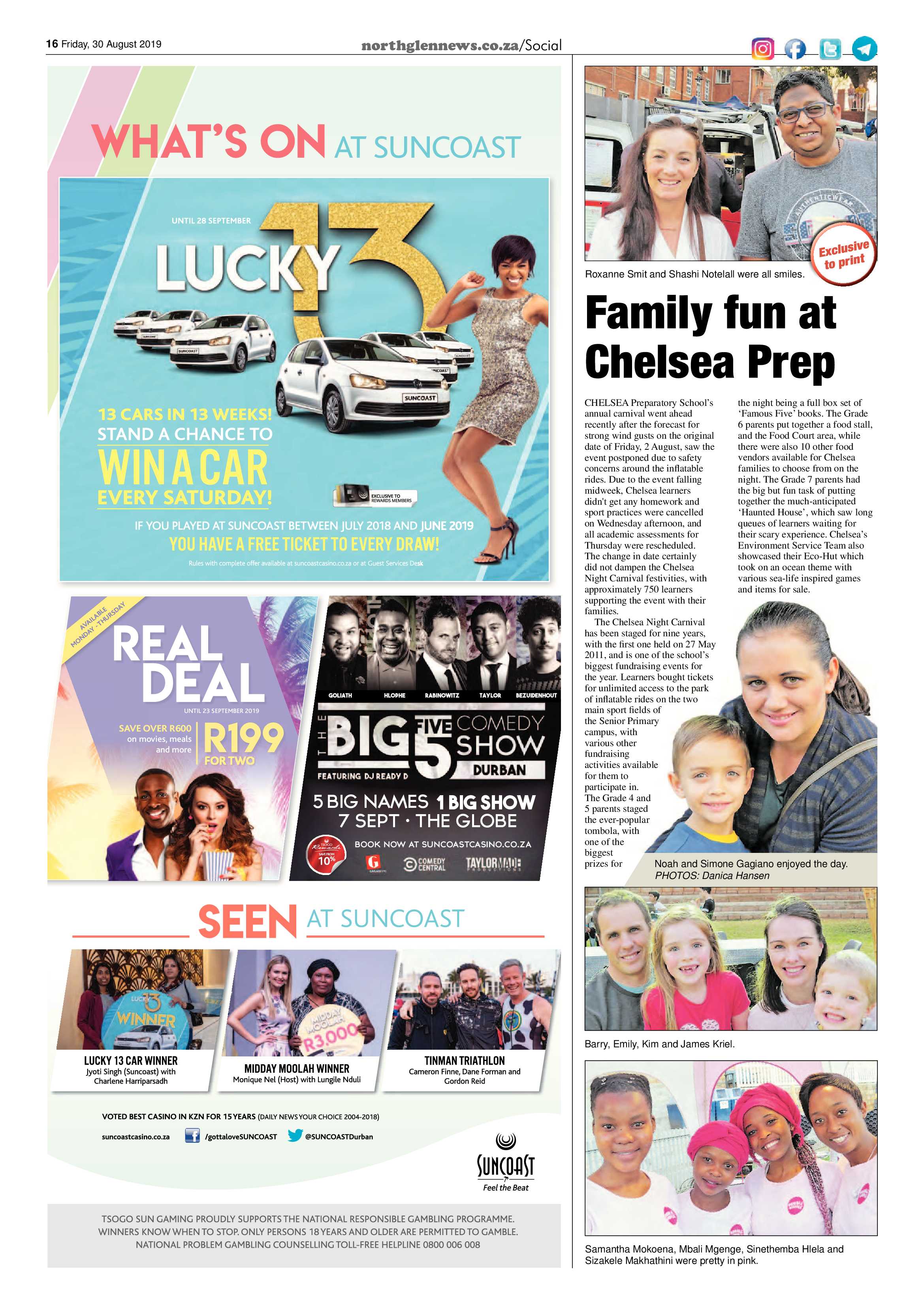 Northglen News 30 August 2019 page 16