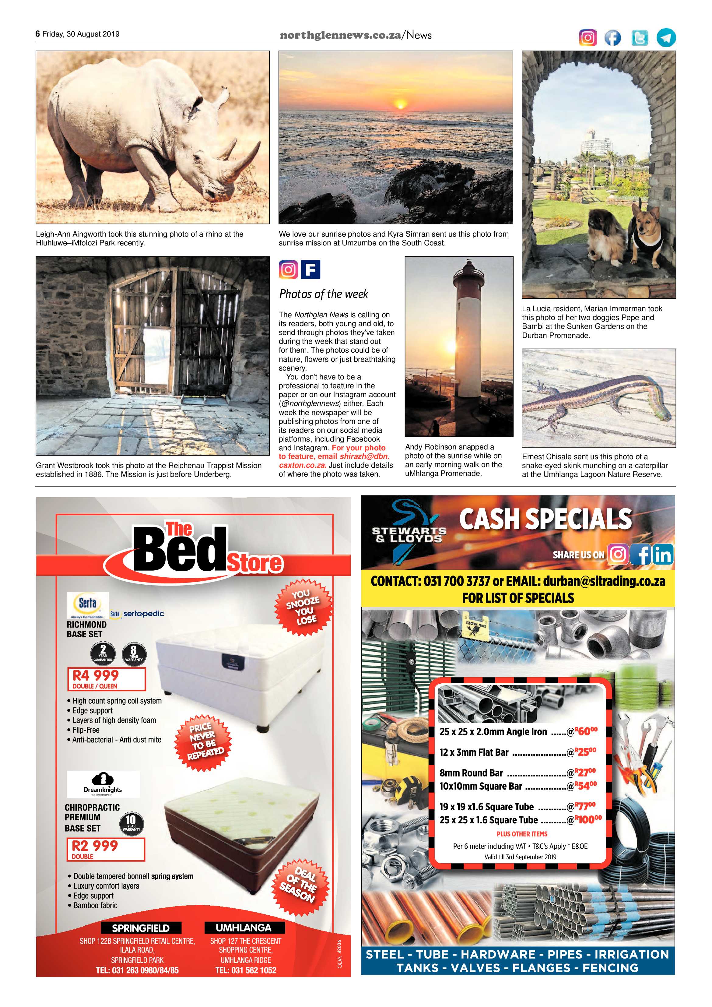 Northglen News 30 August 2019 page 6