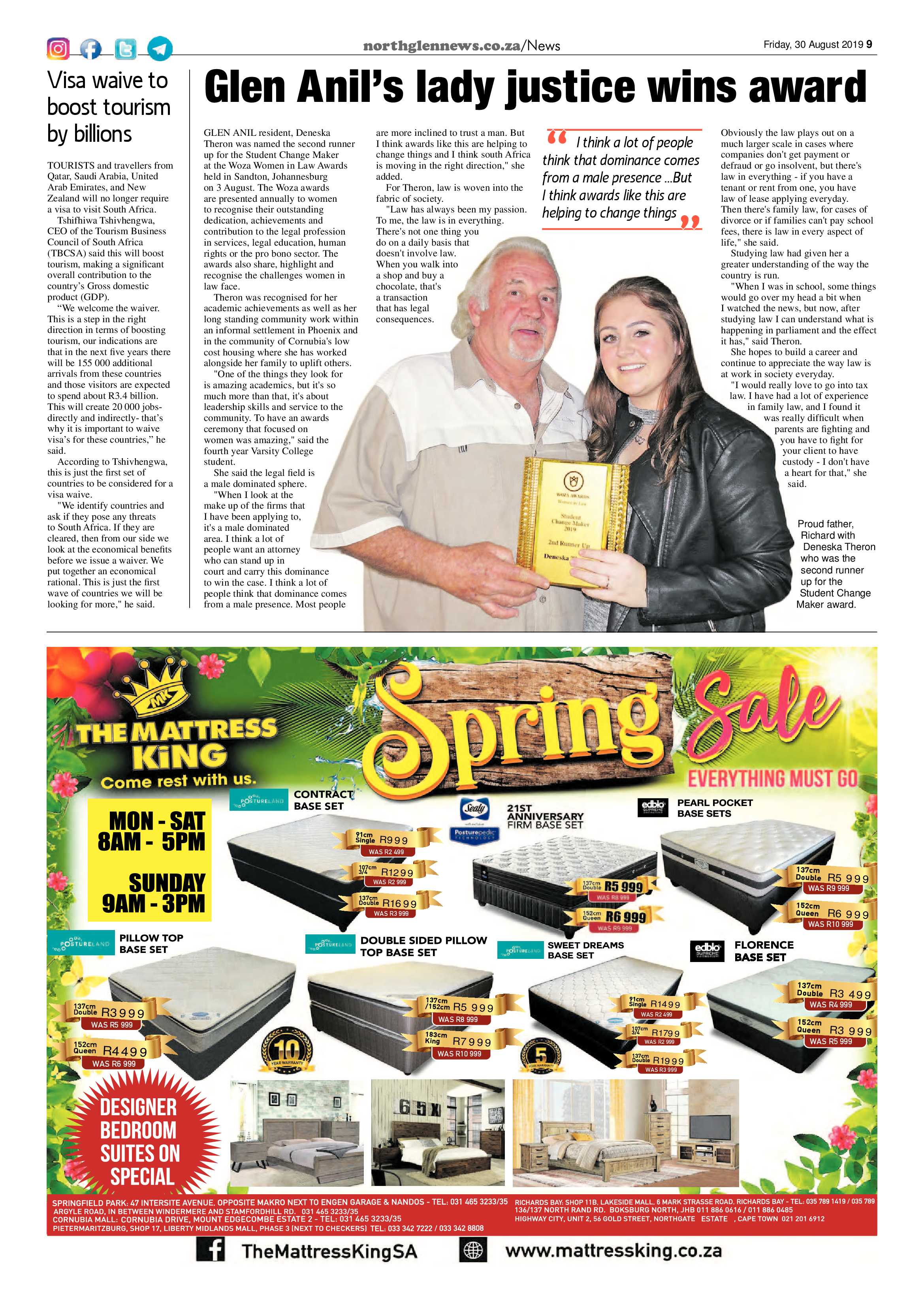 Northglen News 30 August 2019 page 9