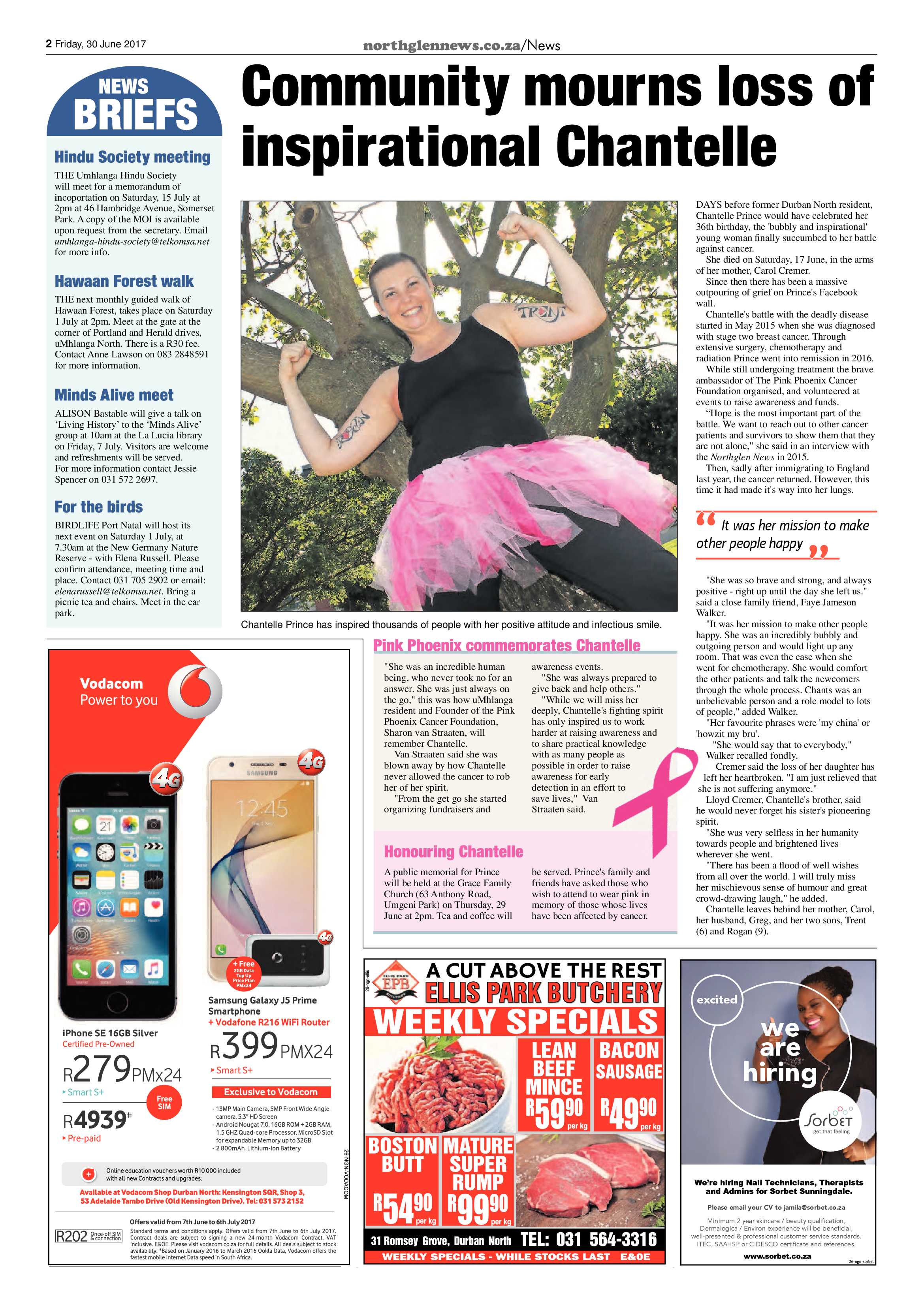 Northglen News 30 June 2017 page 2