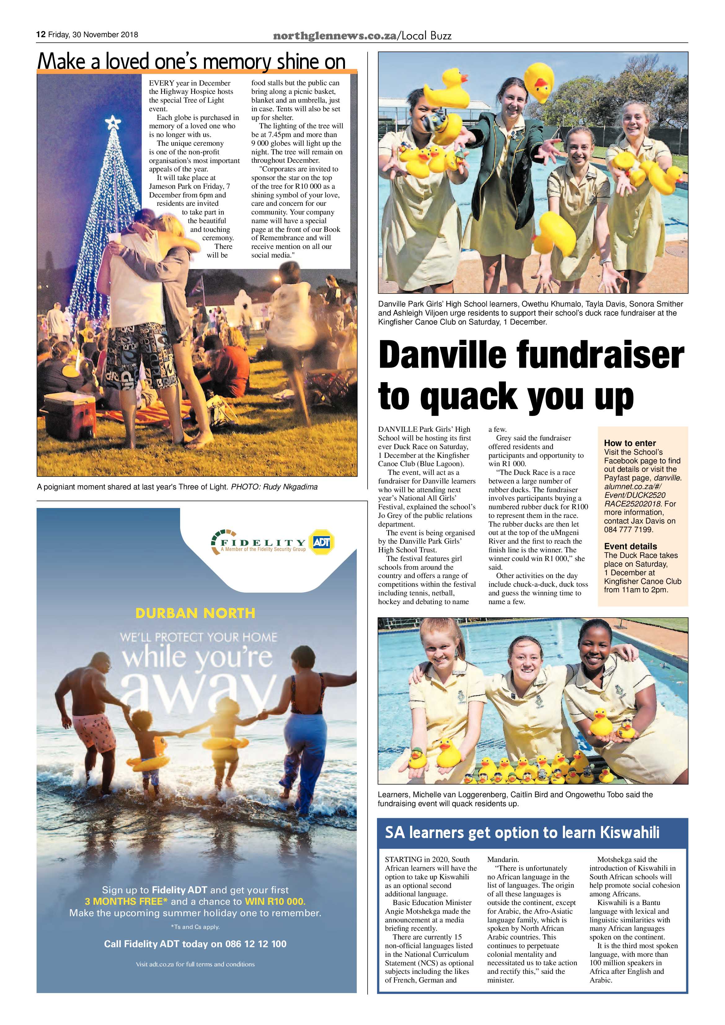 Northglen News 30 November 2018 page 12