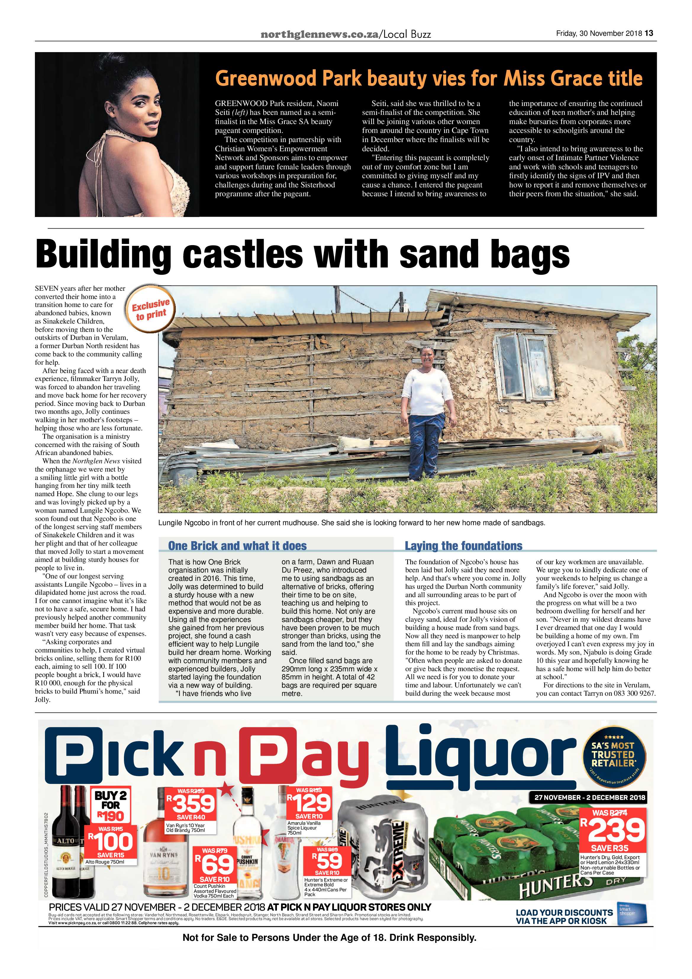 Northglen News 30 November 2018 page 13