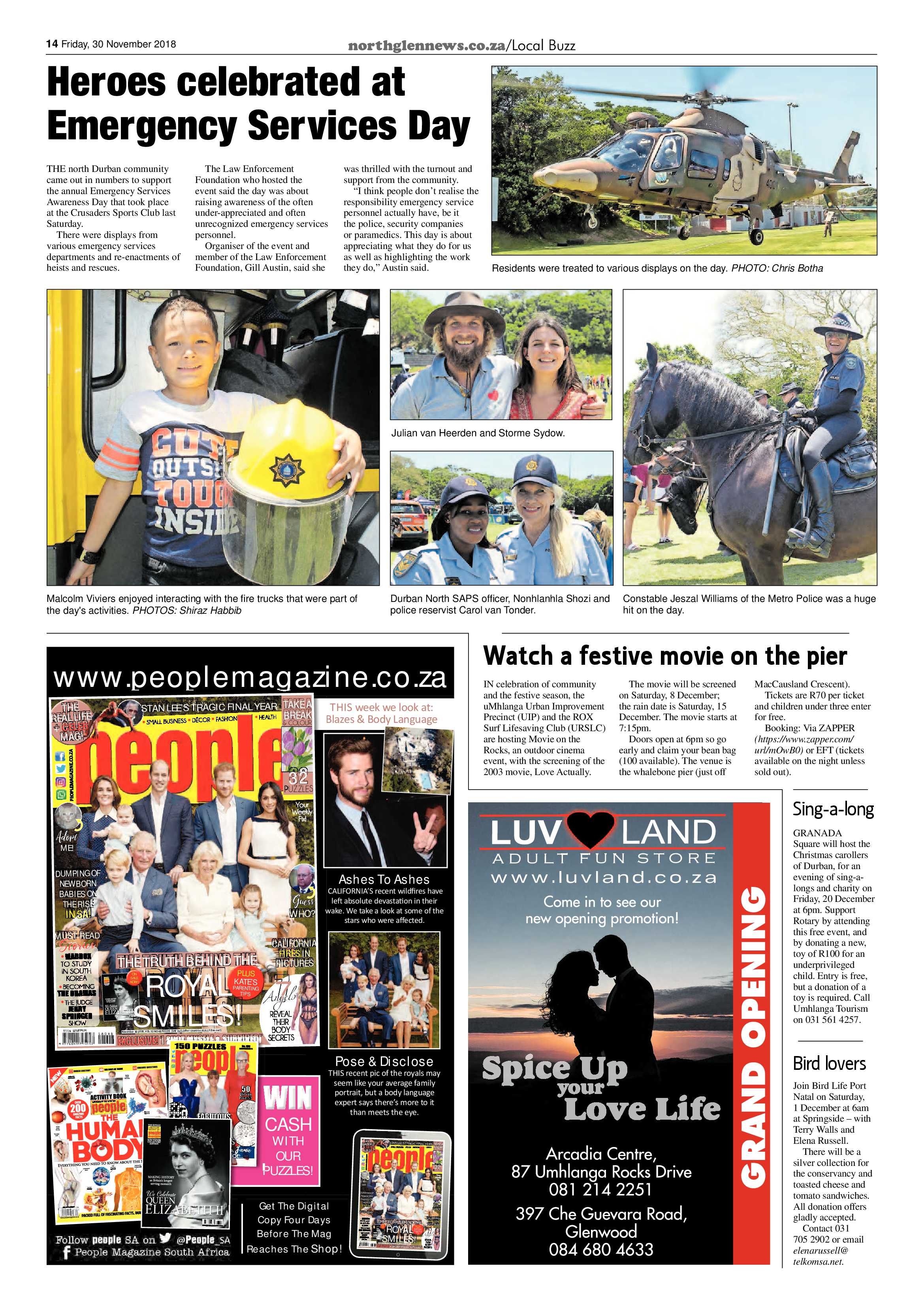 Northglen News 30 November 2018 page 14