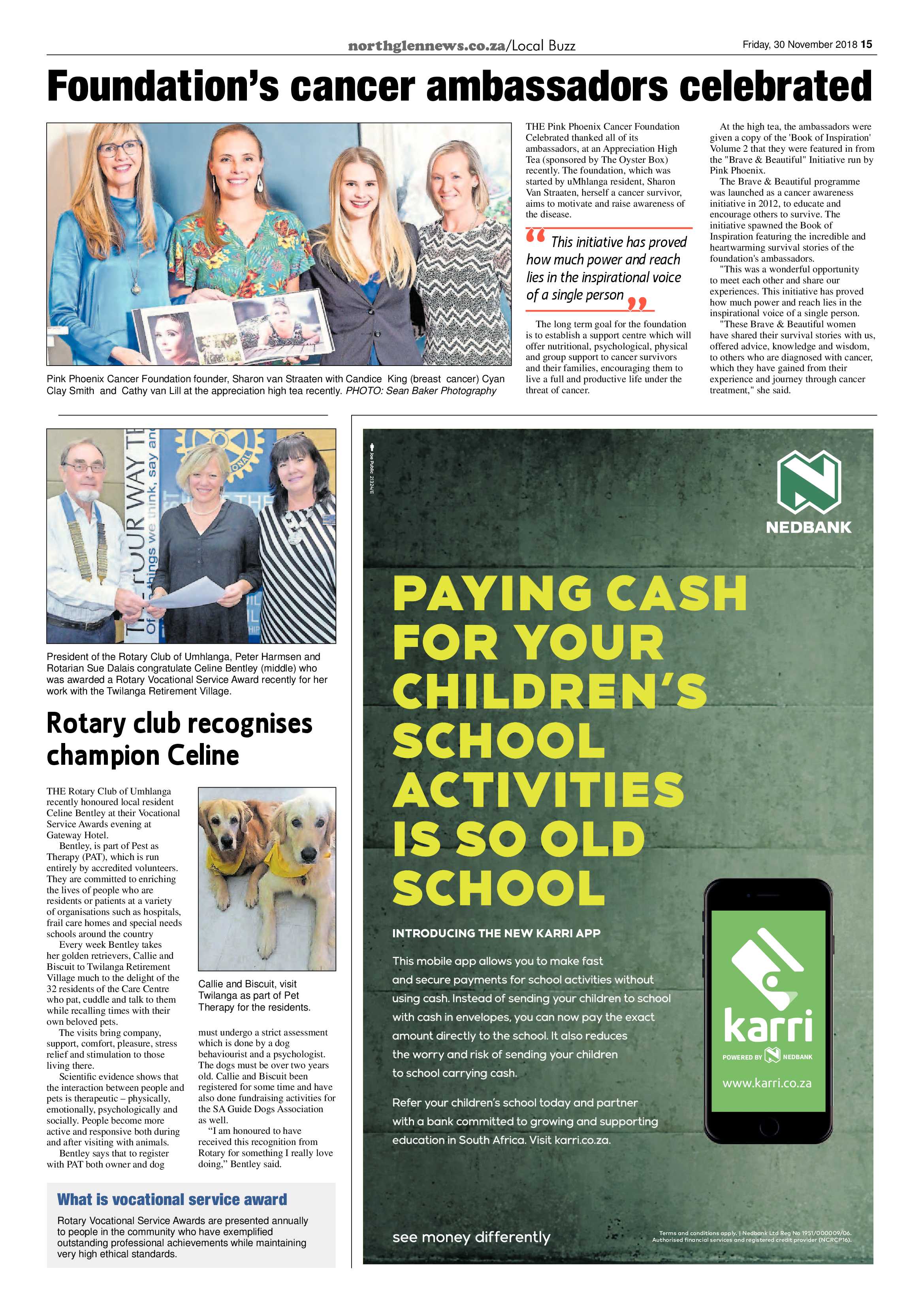 Northglen News 30 November 2018 page 15