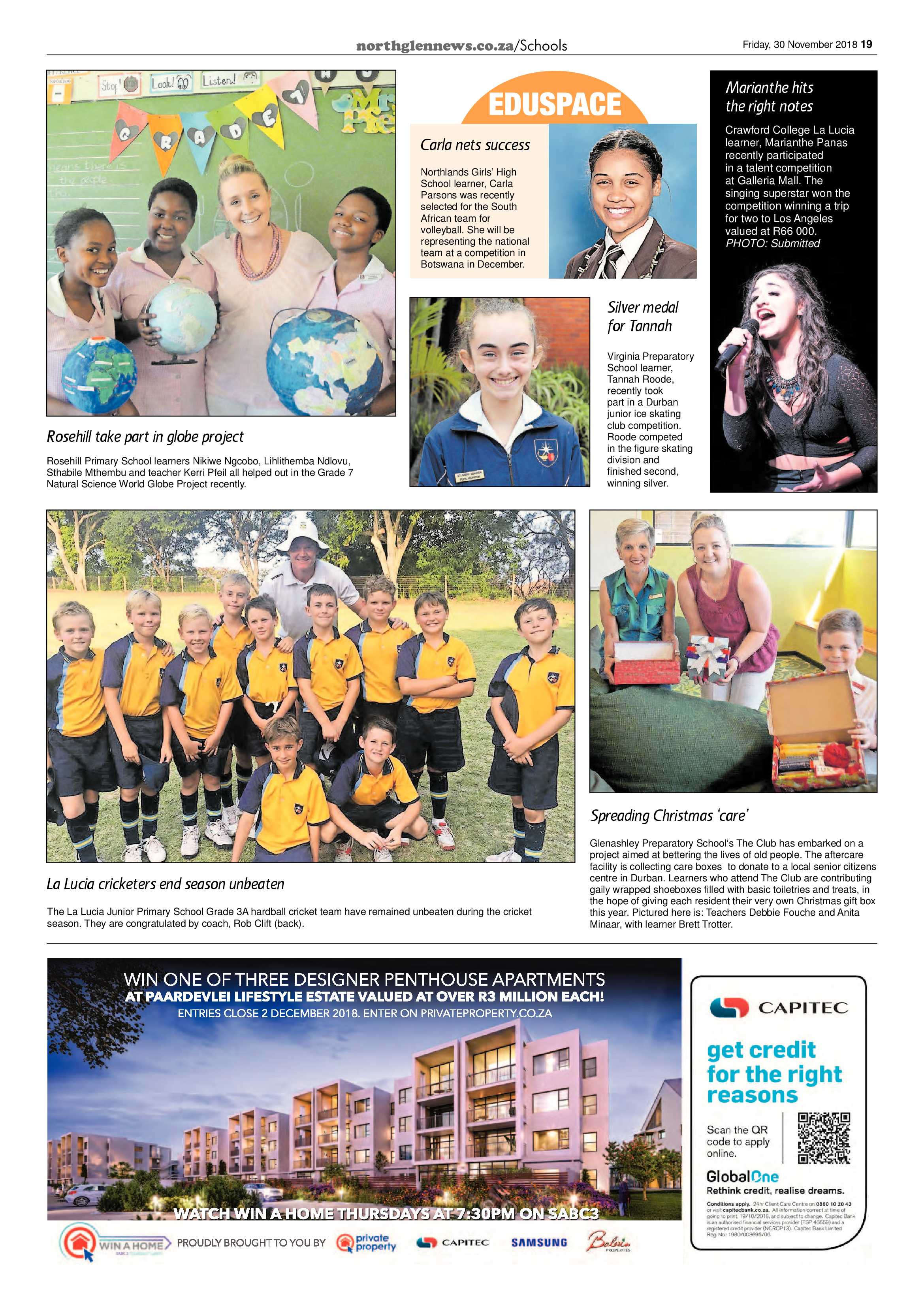 Northglen News 30 November 2018 page 19