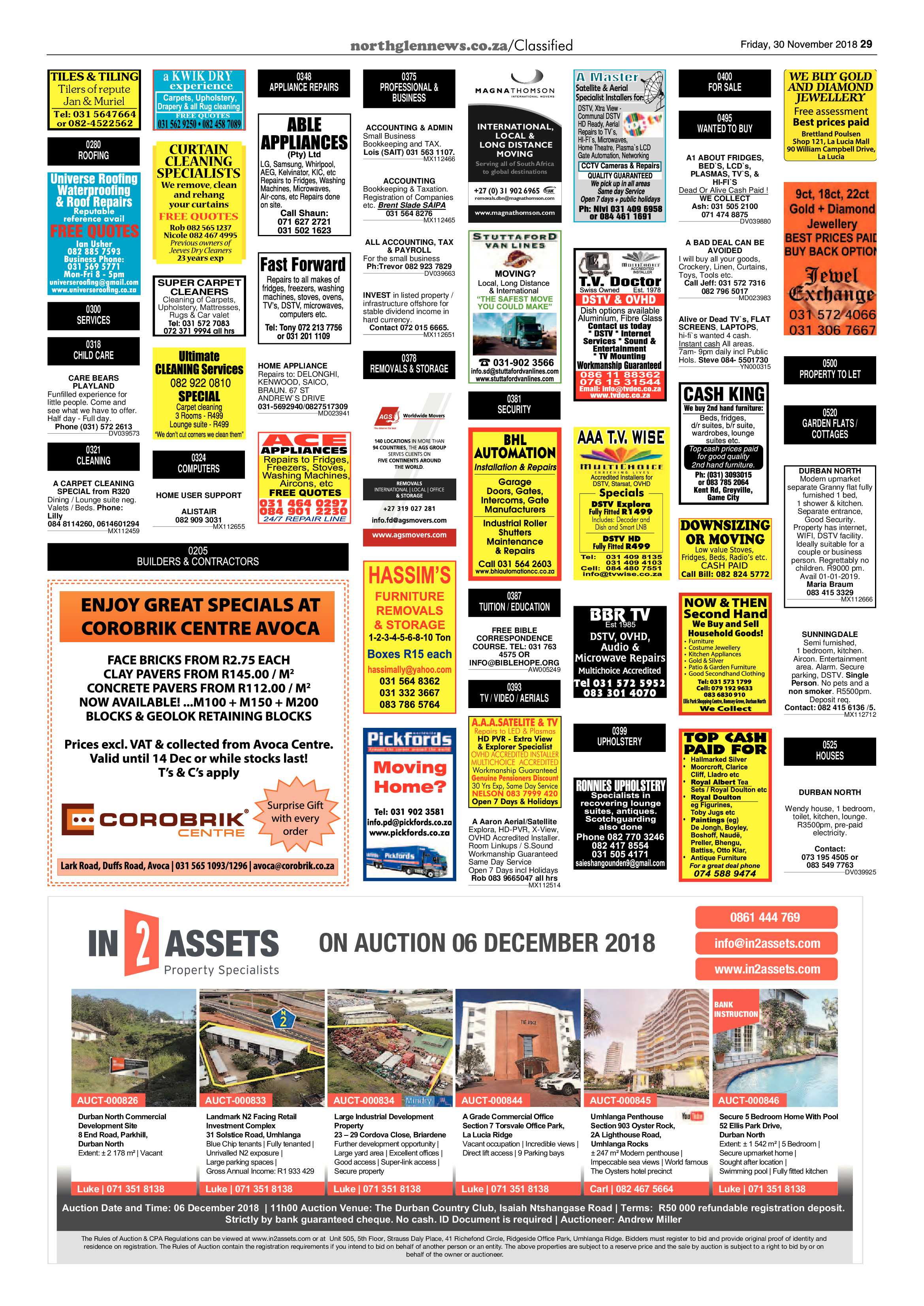 Northglen News 30 November 2018 page 29