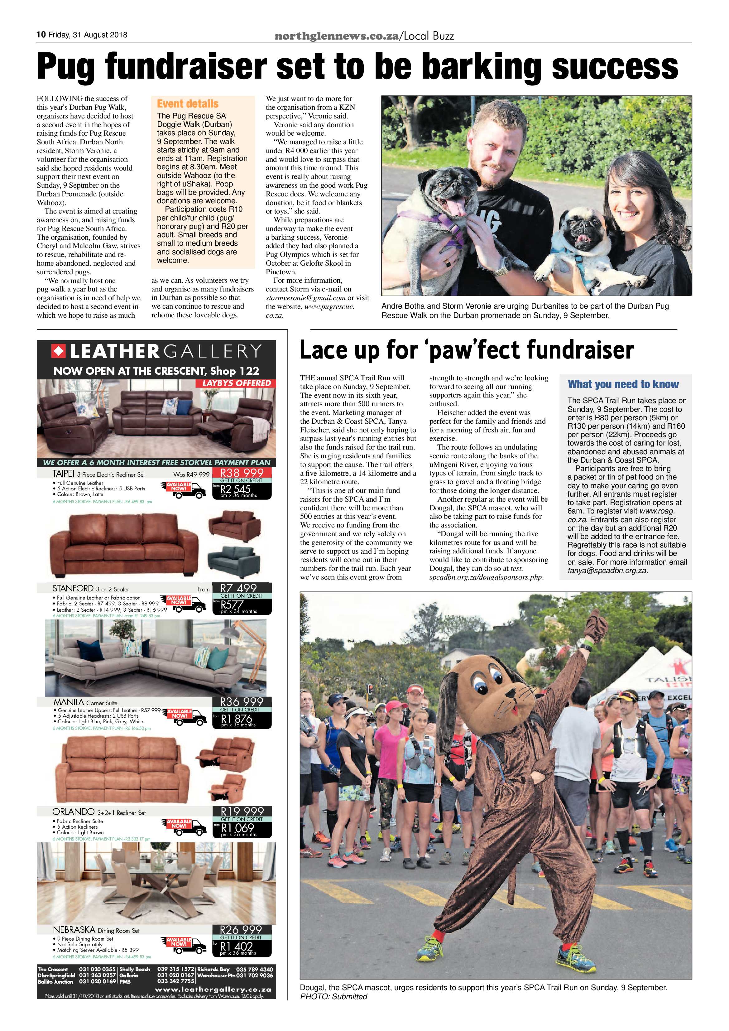 Northglen News 31 August 2018 page 10