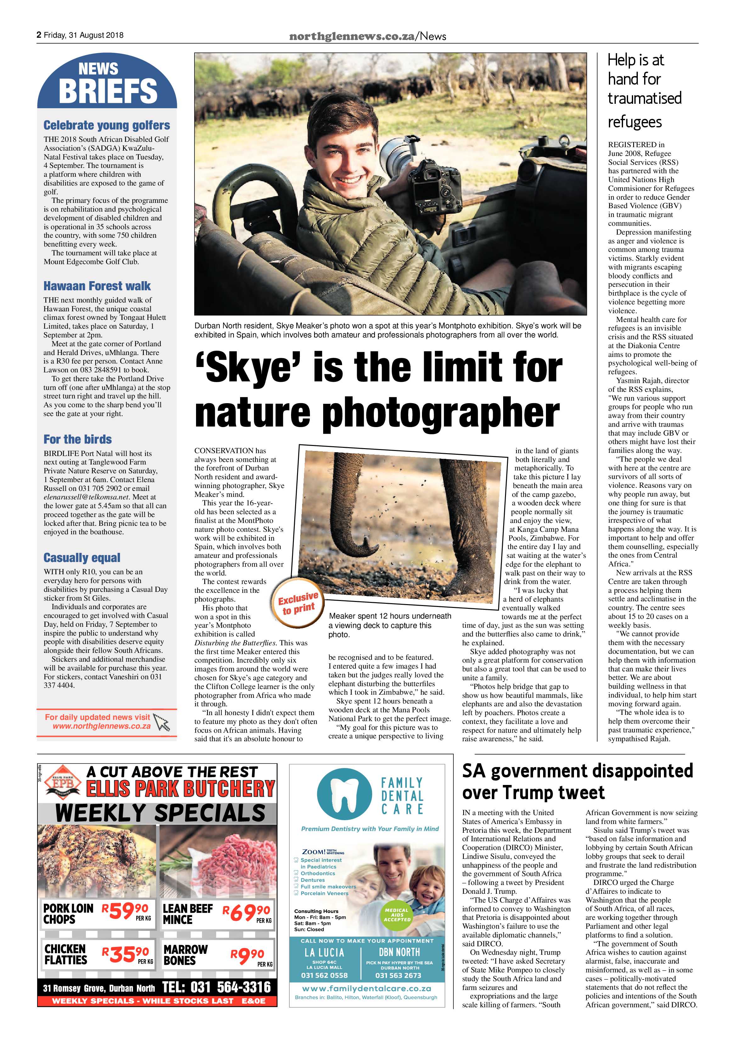 Northglen News 31 August 2018 page 2