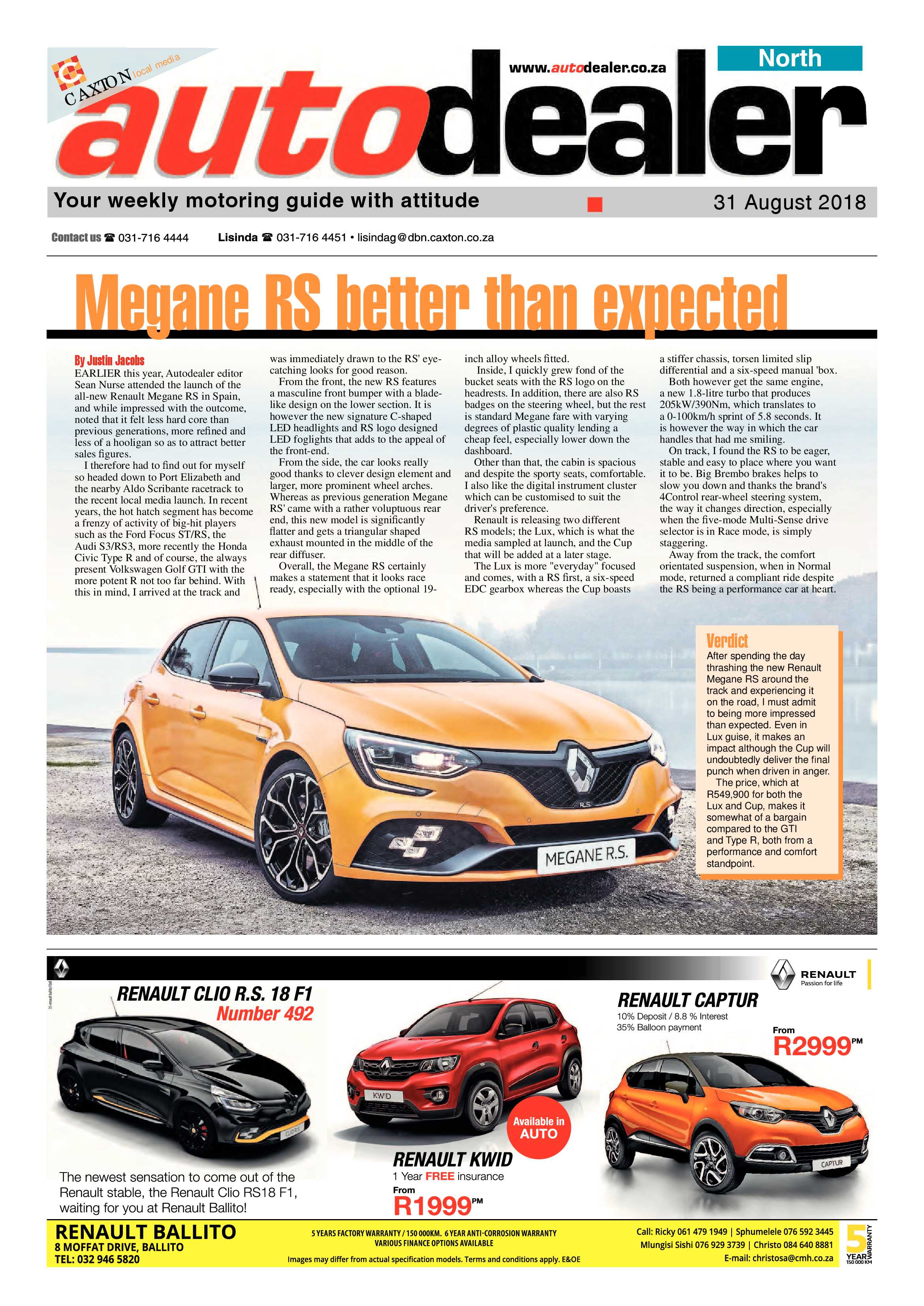 Northglen News 31 August 2018 page 25