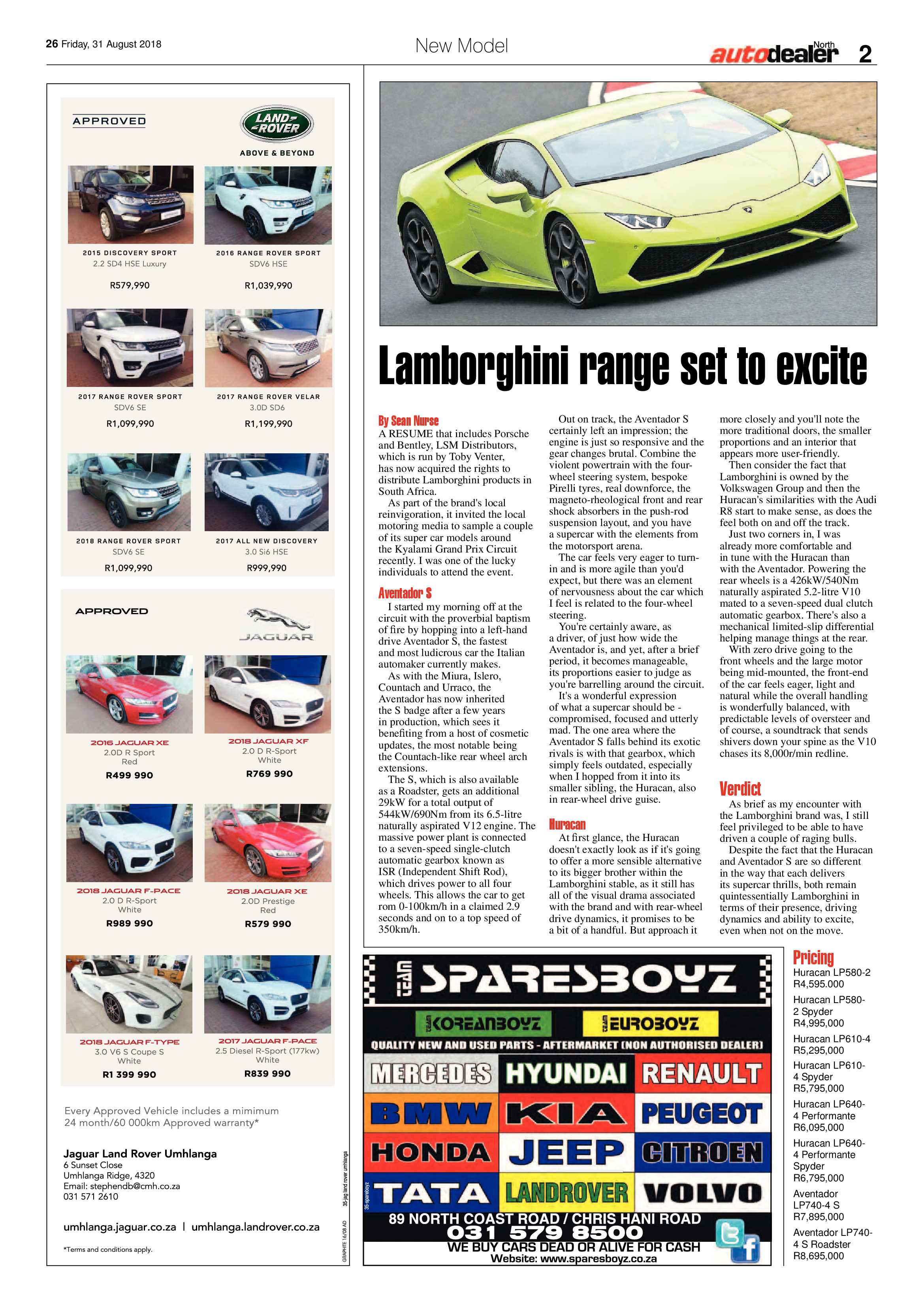 Northglen News 31 August 2018 page 26