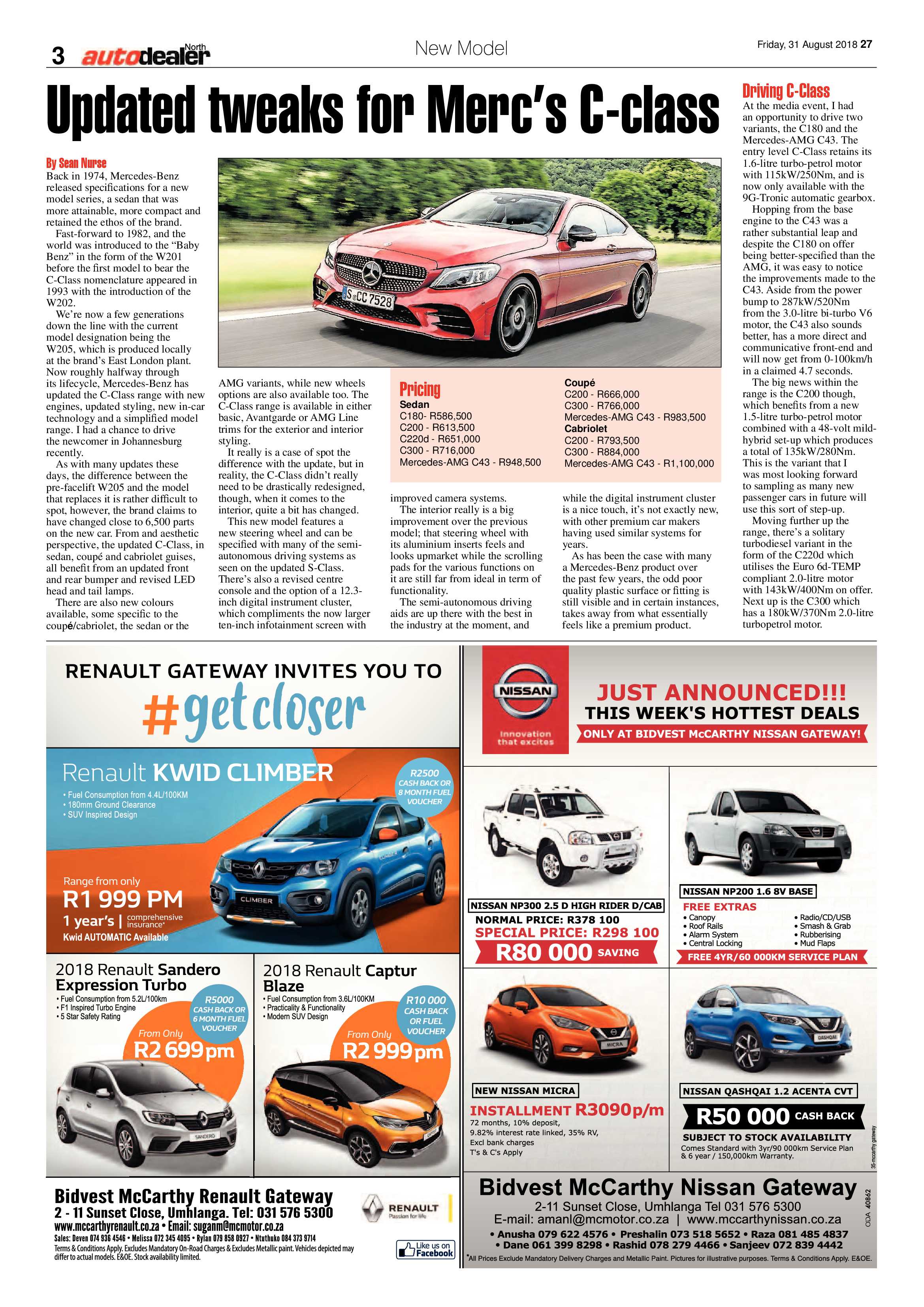 Northglen News 31 August 2018 page 27