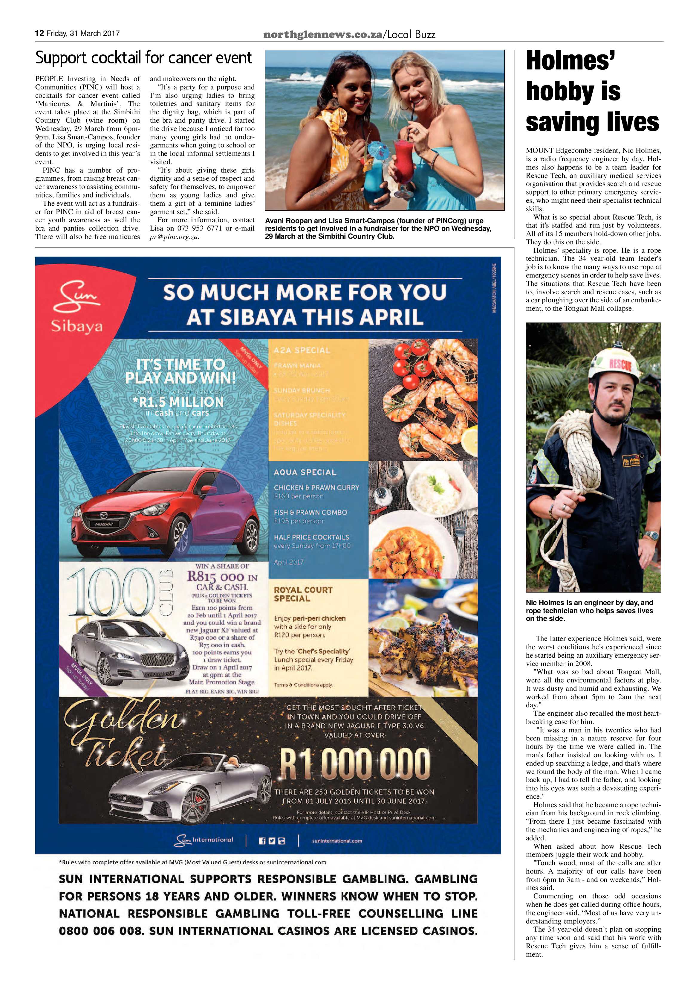 Northglen News 31 March 2017 page 12